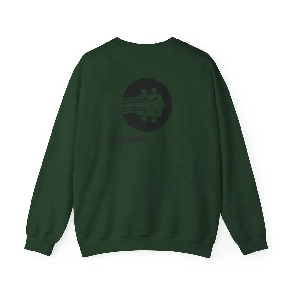 Uke Like The Pros Sweatshirt - Black Logo - Image 26