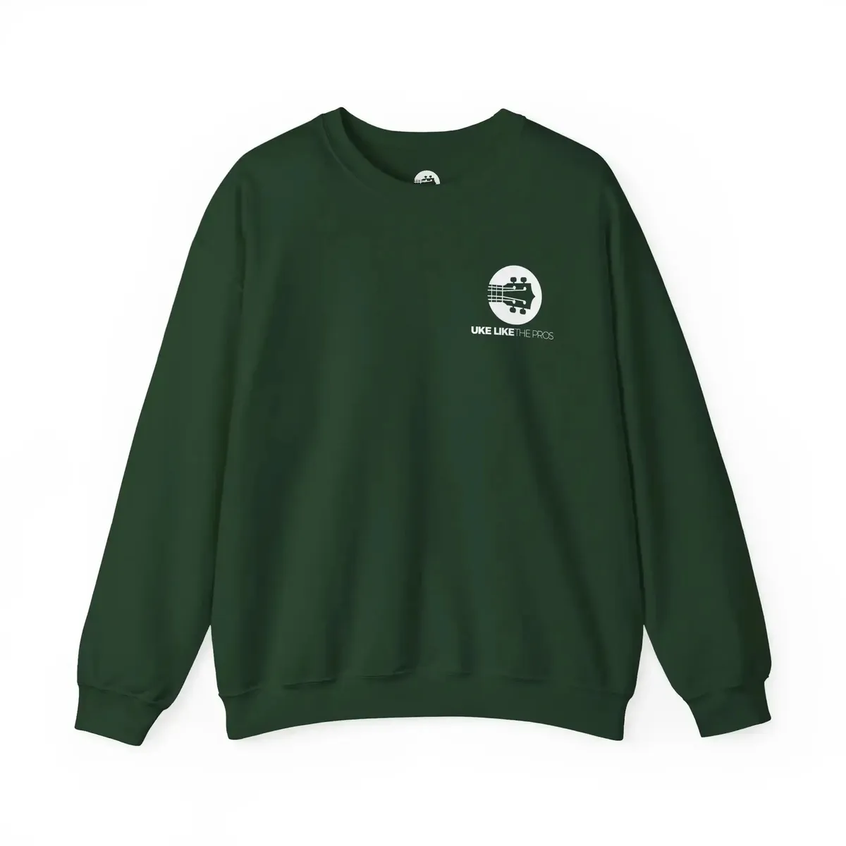 Uke Like The Pros Sweatshirt - White Logo - Image 8