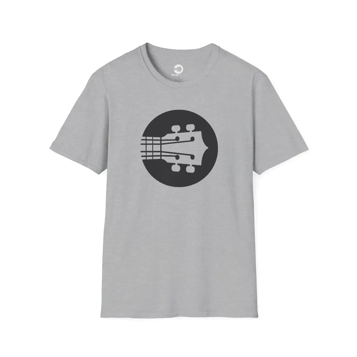 Uke Like The Pros T-Shirt - Black Logo - Image 3