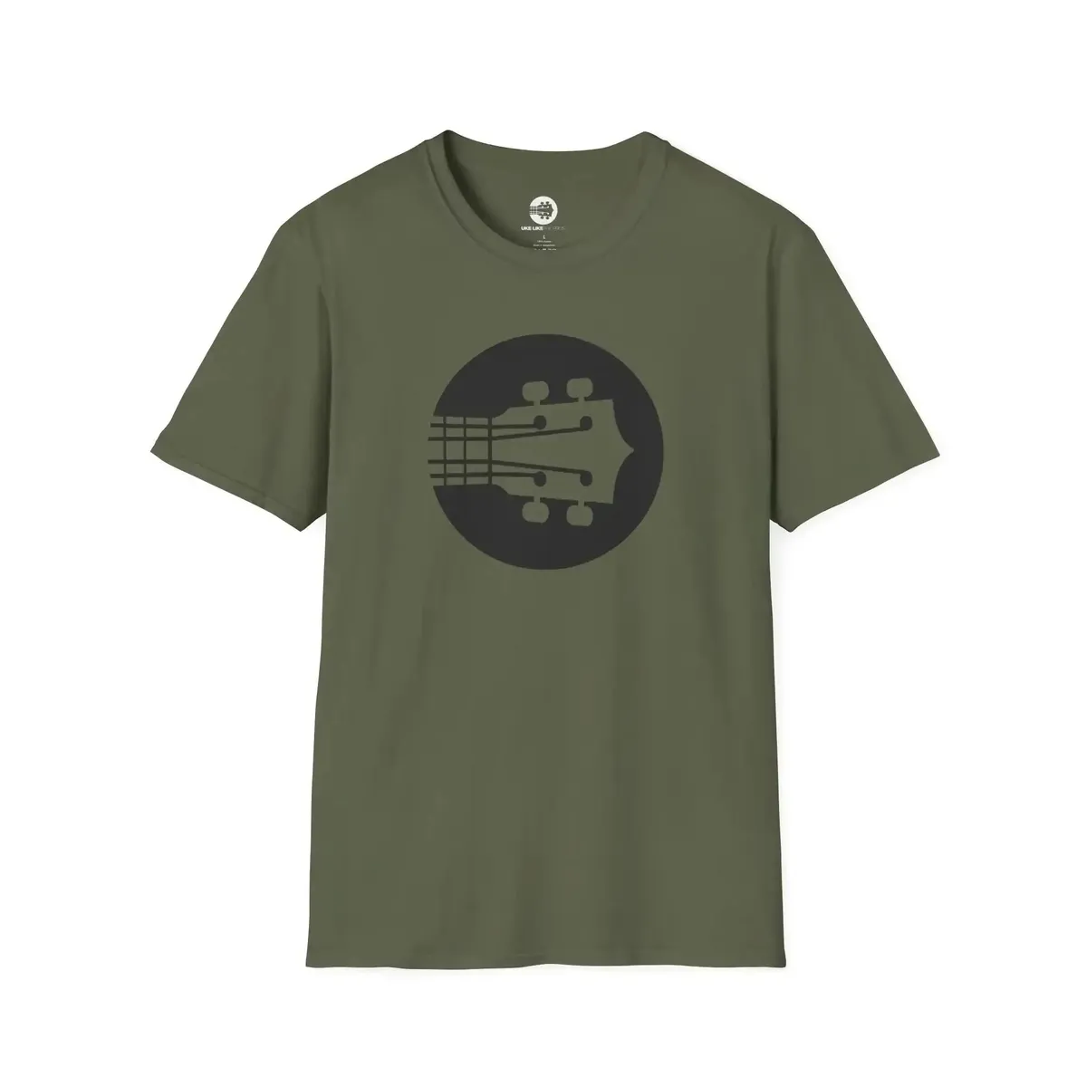 Uke Like The Pros T-Shirt - Black Logo - Image 6