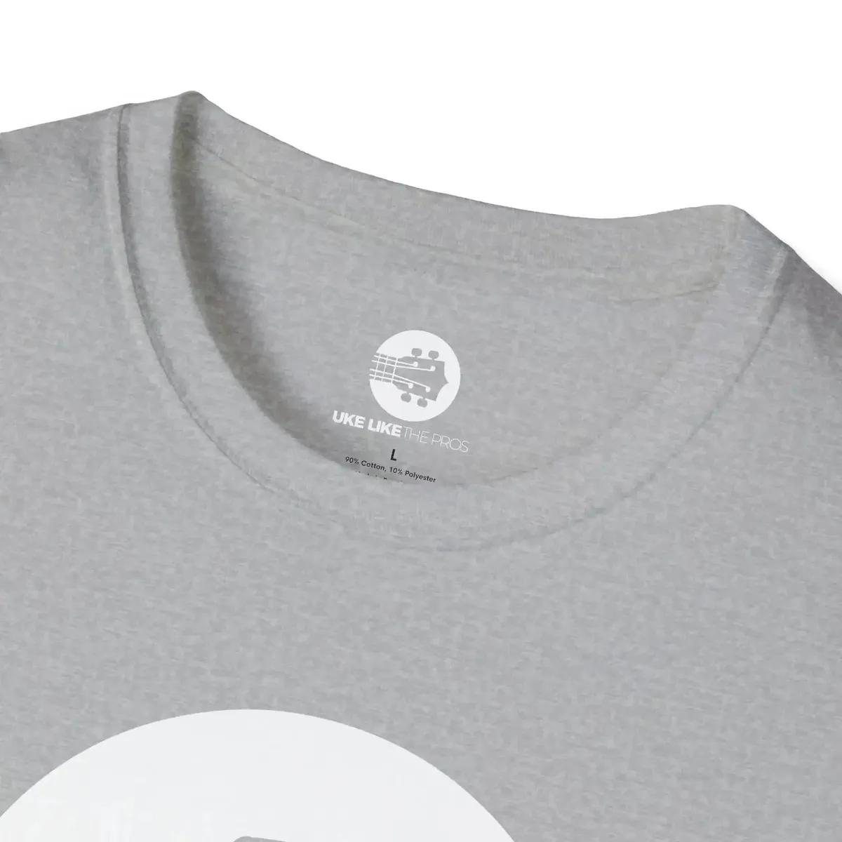 Uke Like The Pros T-Shirt - White Logo - Image 20