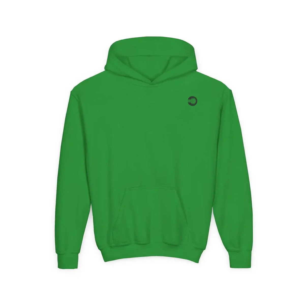 Uke Like The Pros Youth Hoodie — Black Logo - Image 4