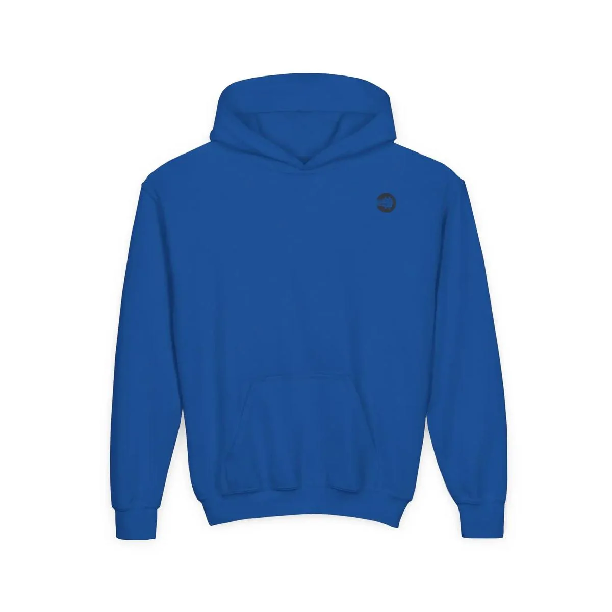 Uke Like The Pros Youth Hoodie — Black Logo - Image 6