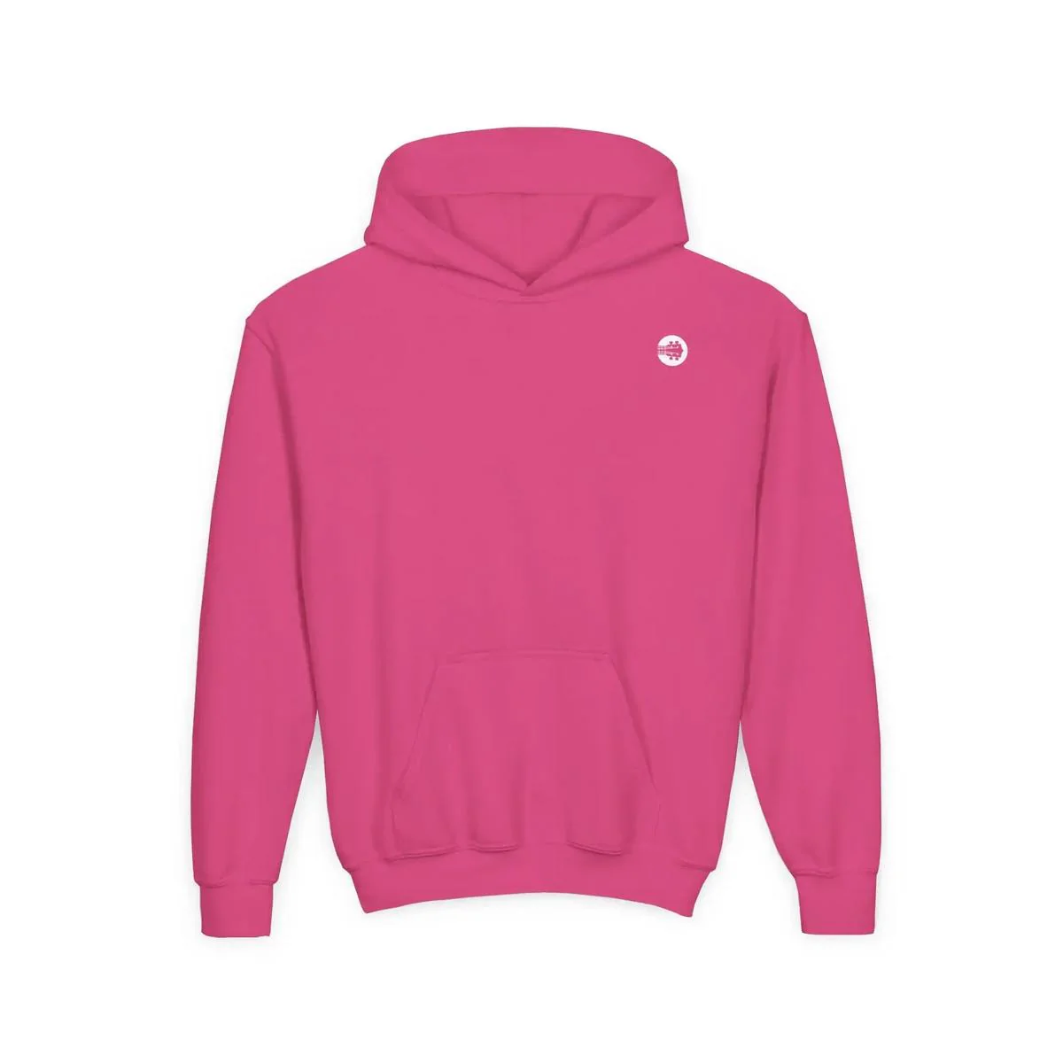 Uke Like The Pros Youth Hoodie - White Logo - Image 11