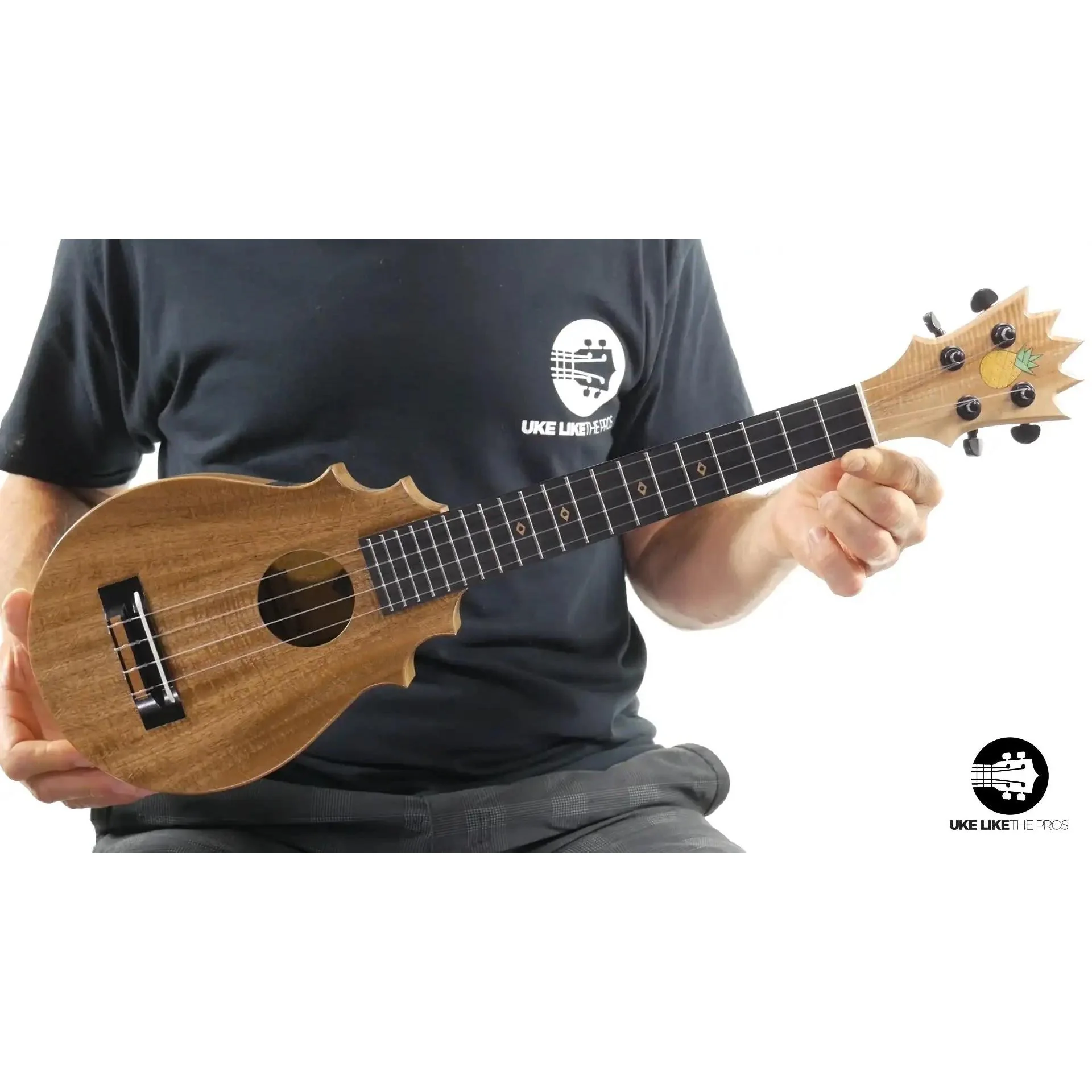 UkeSA PAUS-CL Long Neck Concert Ukulele Acacia "King Cross" 20% OFF