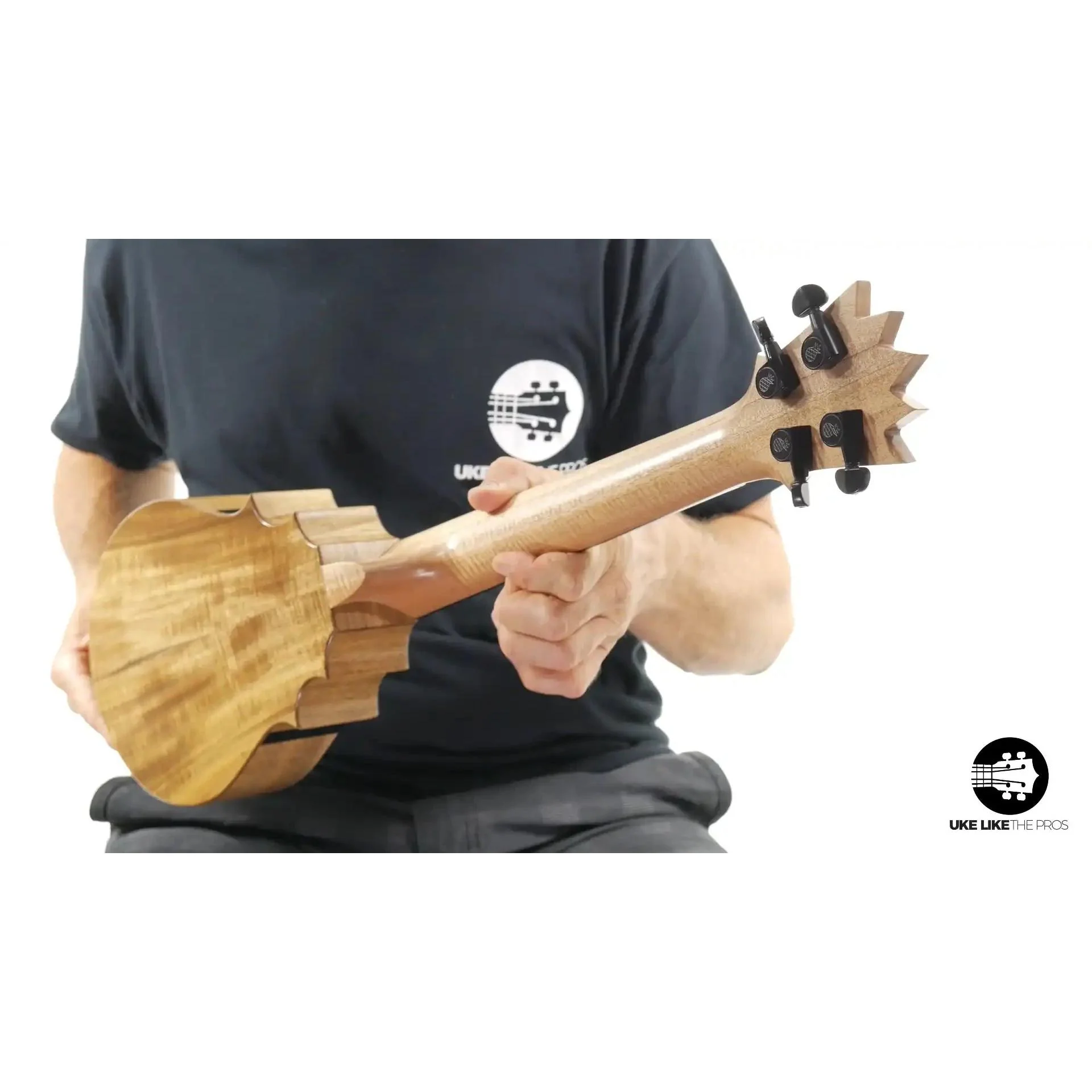 UkeSA PAUS-CL Long Neck Concert Ukulele Acacia "King Cross" 20% OFF - Image 2