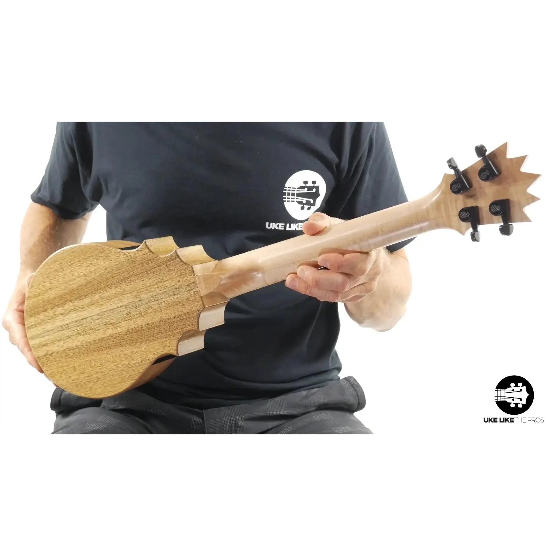 UkeSA PAUS-CL Long Neck Concert Ukulele Acacia "Maui Special" 20% OFF - Image 6