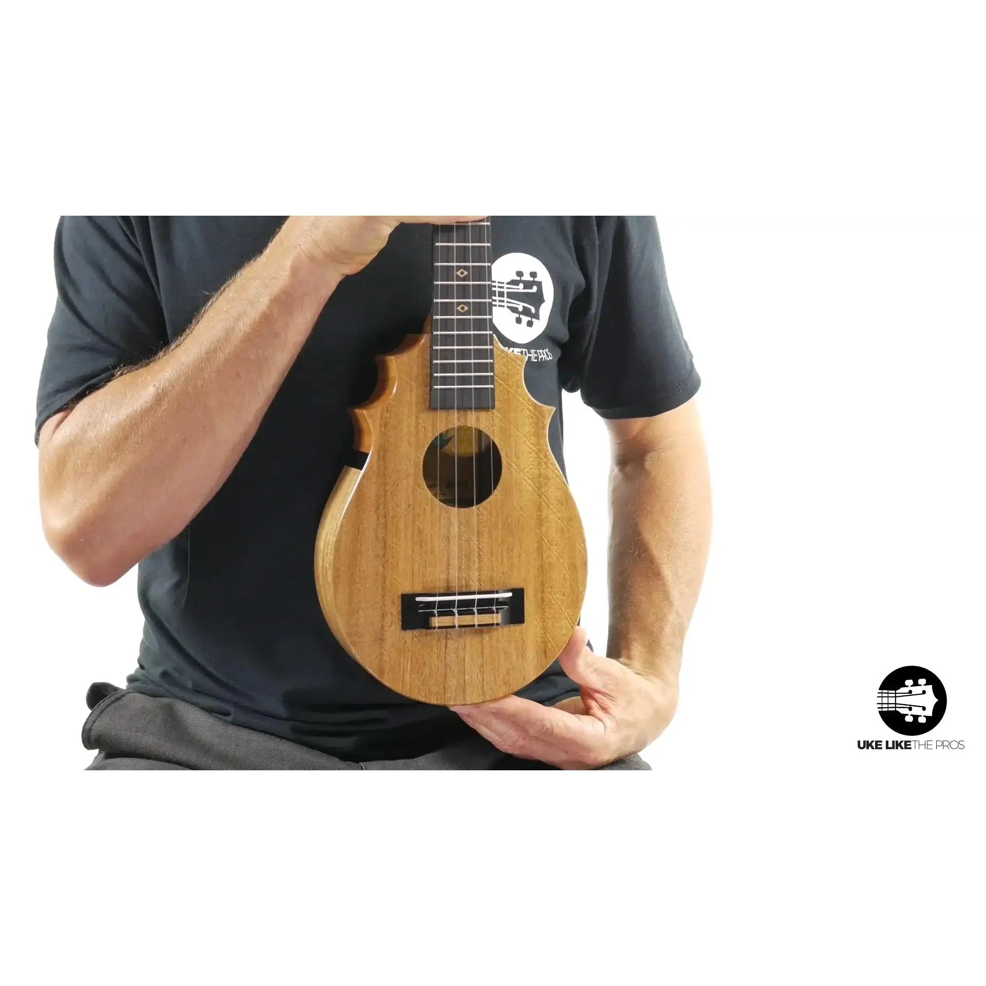 UkeSA Pineapple Sunday Opio Concert Ukulele Acacia "Freckle" Factory Special - Image 10