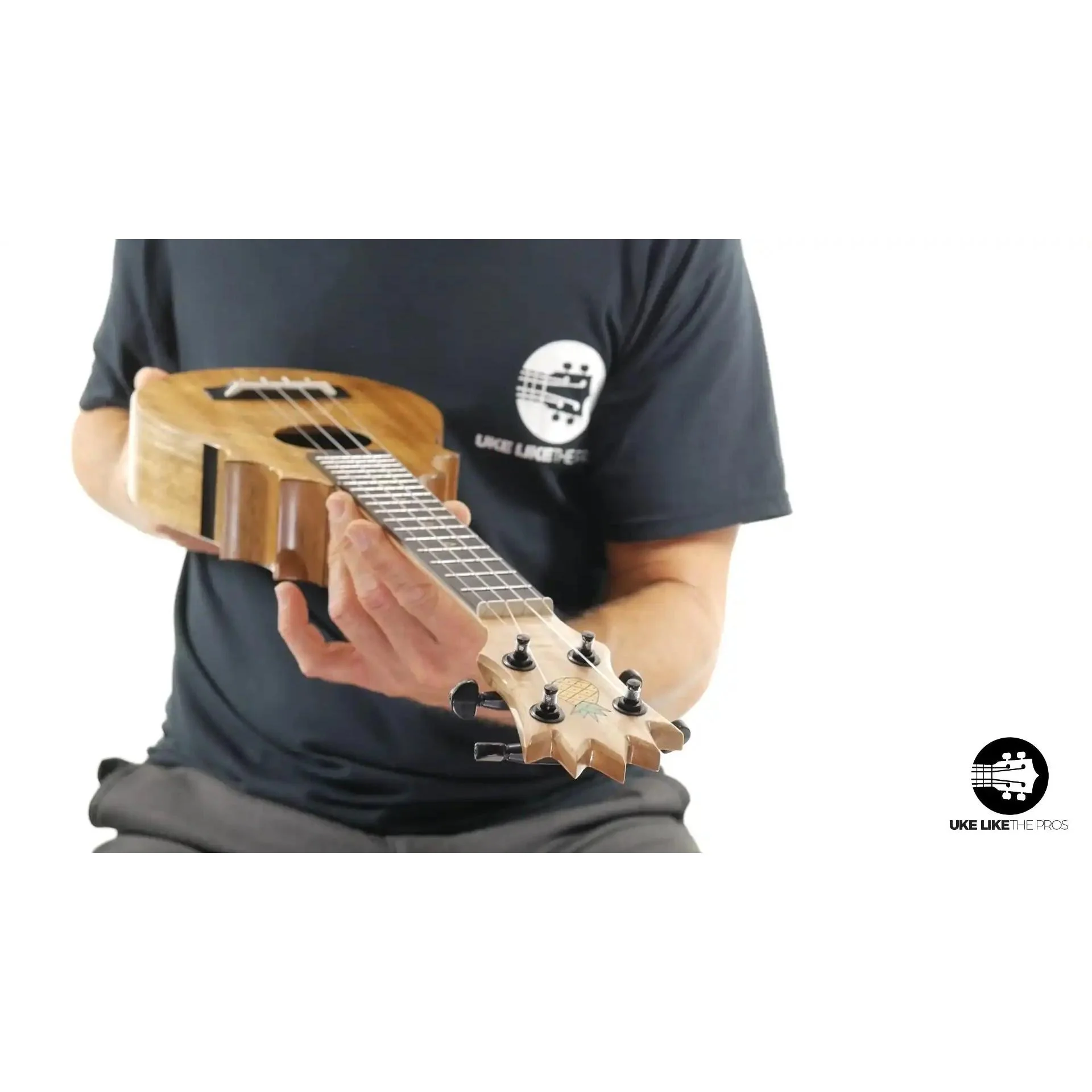 UkeSA Pineapple Sunday Opio Concert Ukulele Acacia "Freckle" Factory Special - Image 2