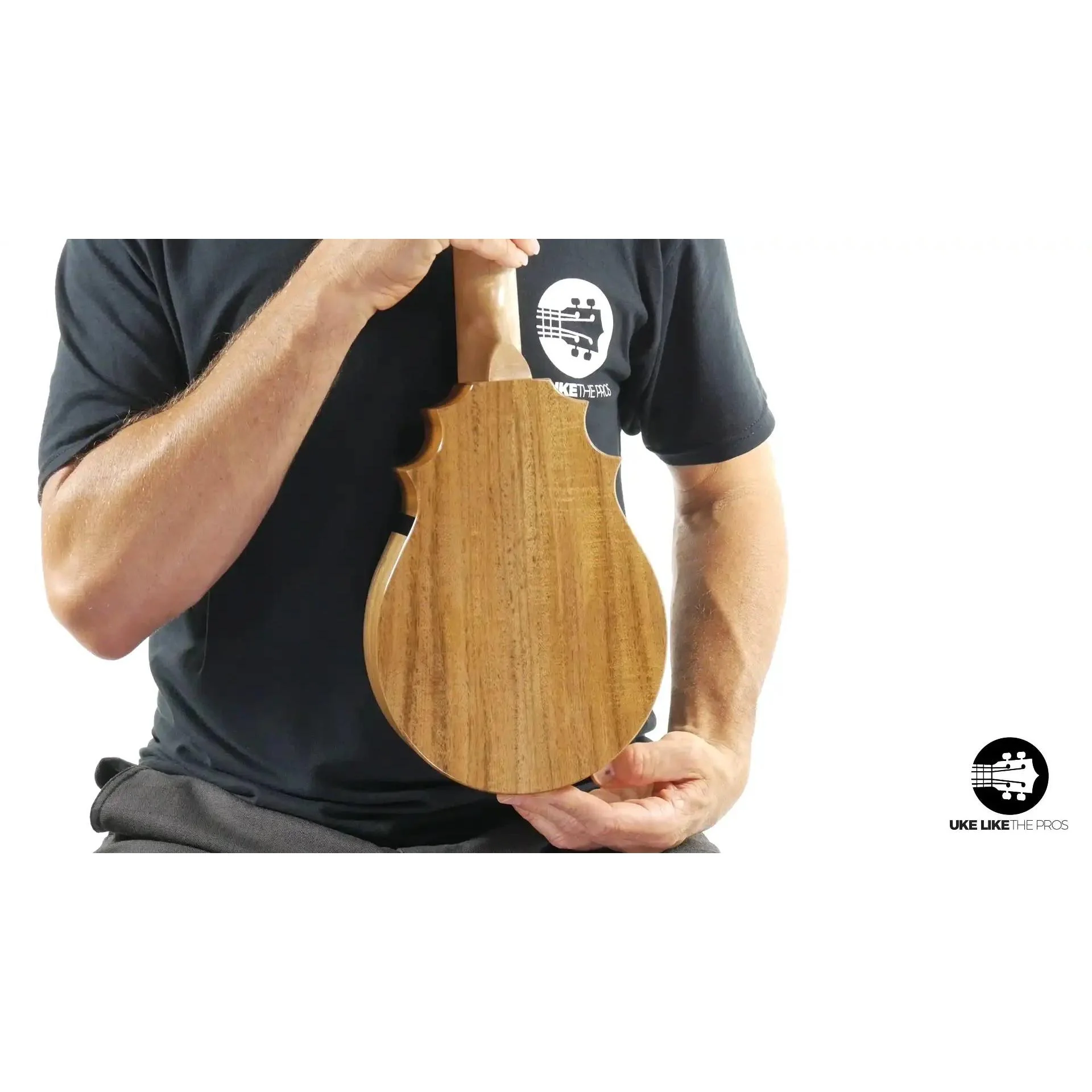 UkeSA Pineapple Sunday Opio Concert Ukulele Acacia "Freckle" Factory Special - Image 3