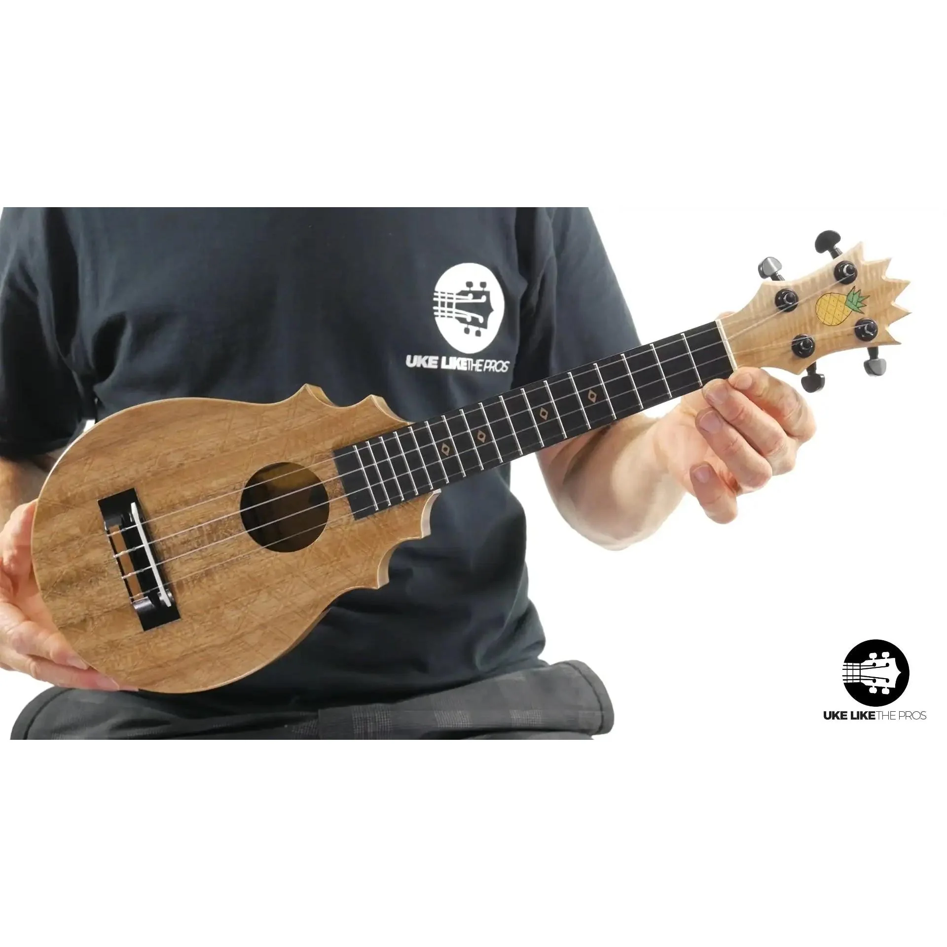 UkeSA Pineapple Sunday Opio Concert Ukulele Acacia "Scientist"