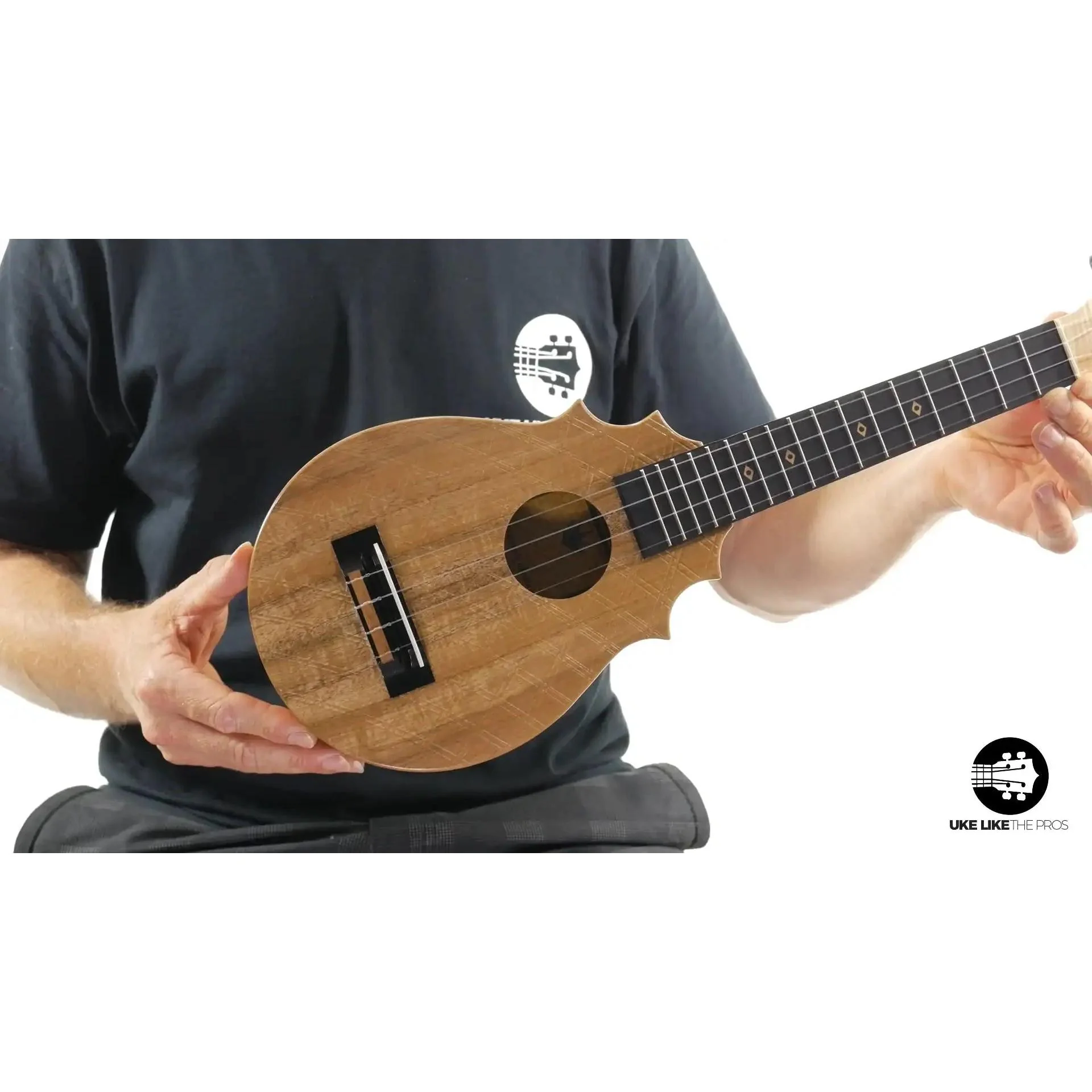 UkeSA Pineapple Sunday Opio Concert Ukulele Acacia "Scientist" - Image 11