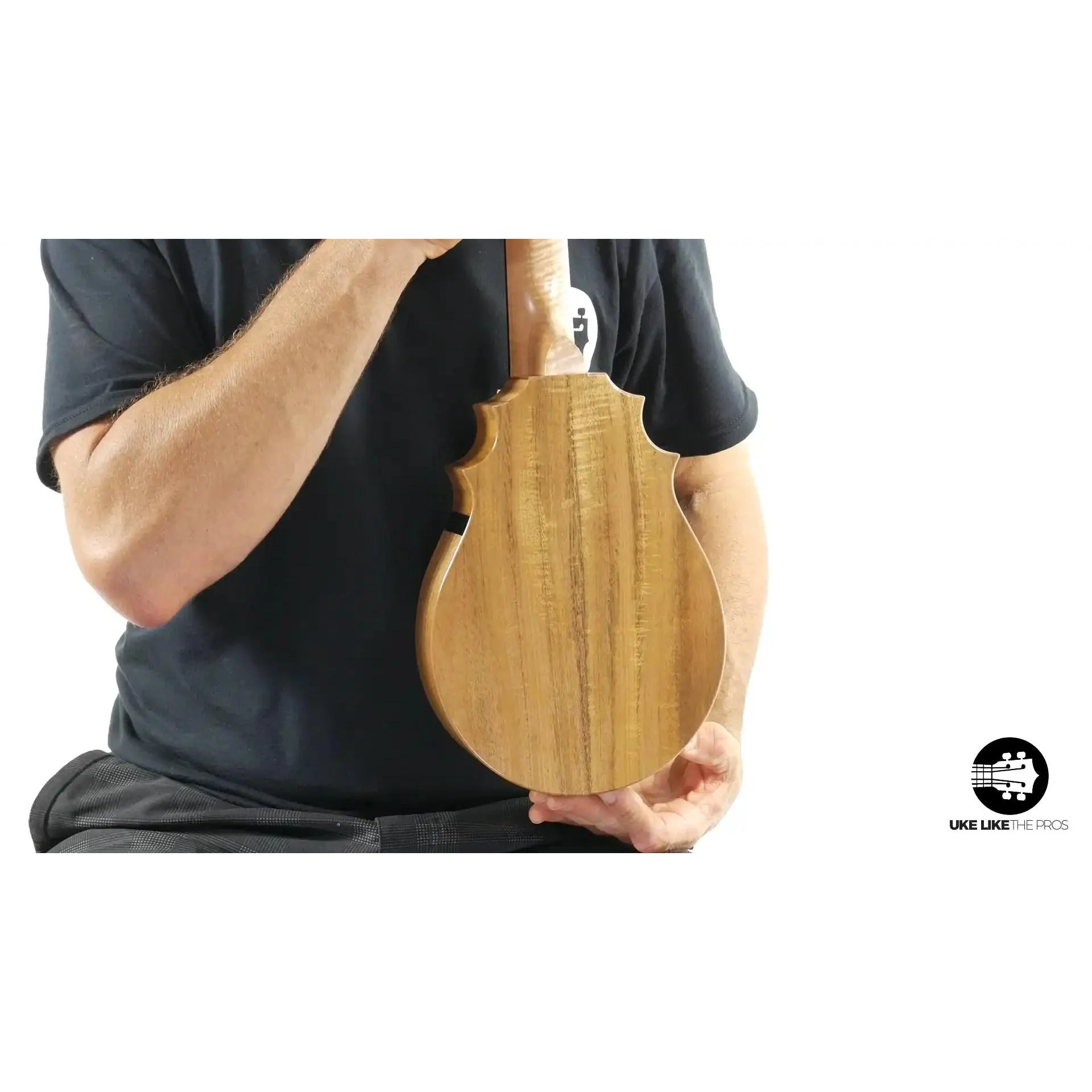 UkeSA Pineapple Sunday Opio Concert Ukulele Acacia "Scientist" - Image 3