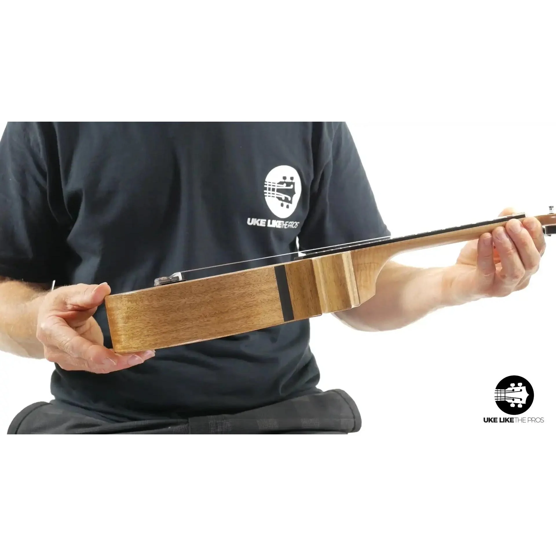 UkeSA Pineapple Sunday Opio Concert Ukulele Acacia "Scientist" - Image 8