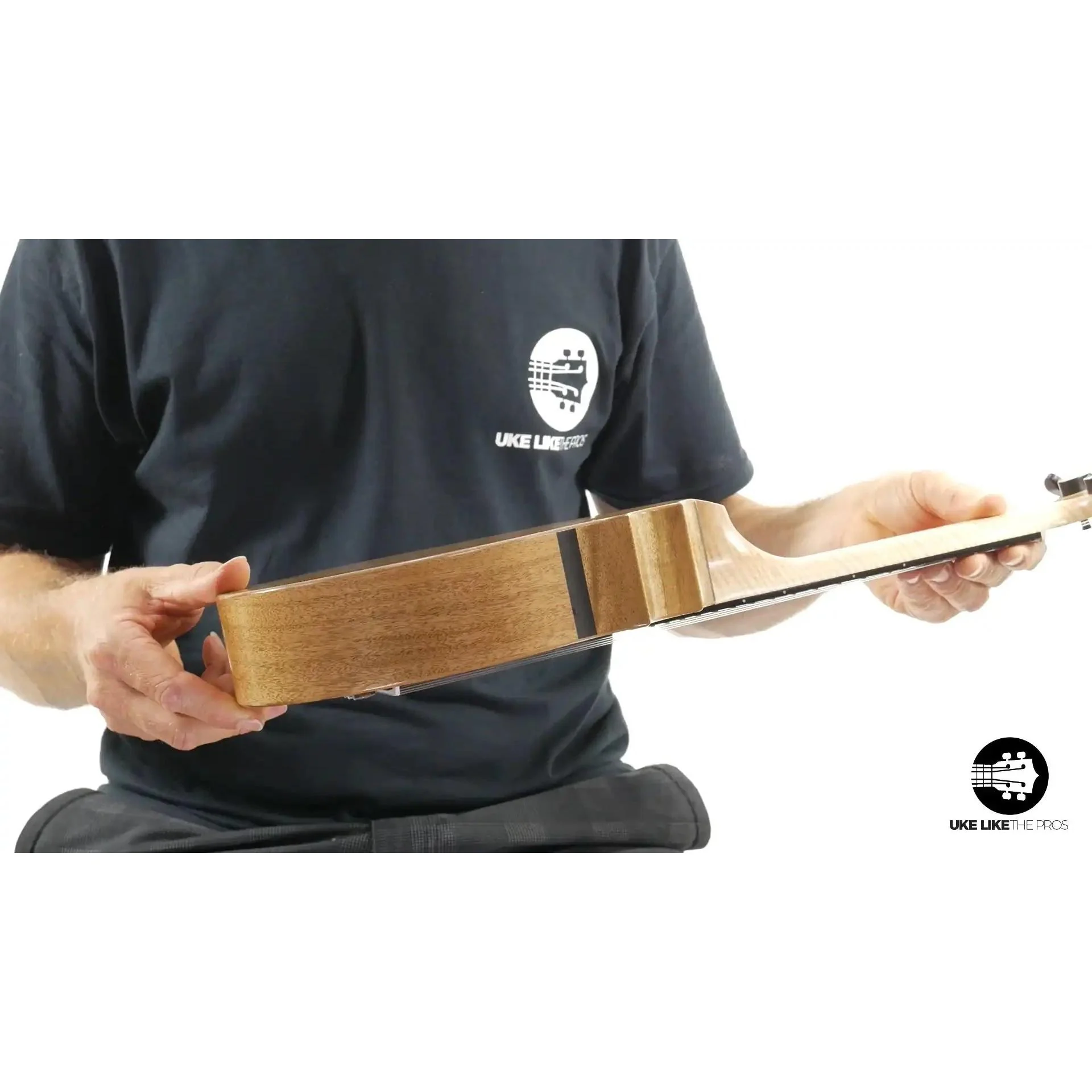 UkeSA Pineapple Sunday Opio Concert Ukulele Acacia "Scientist" - Image 9