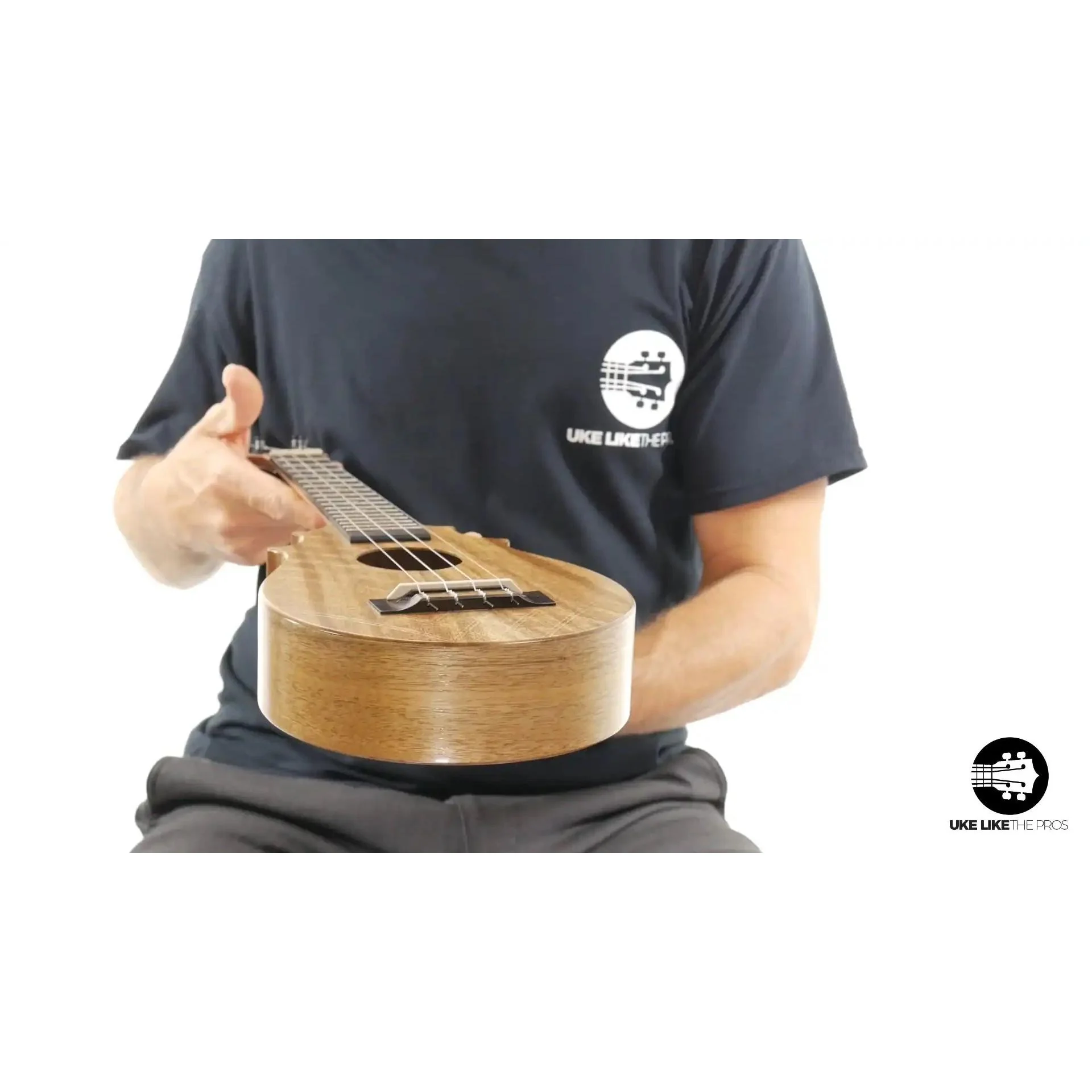 UkeSA Pineapple Sunday Opio Concert Ukulele Acacia "White Ember" 20% OFF - Image 3
