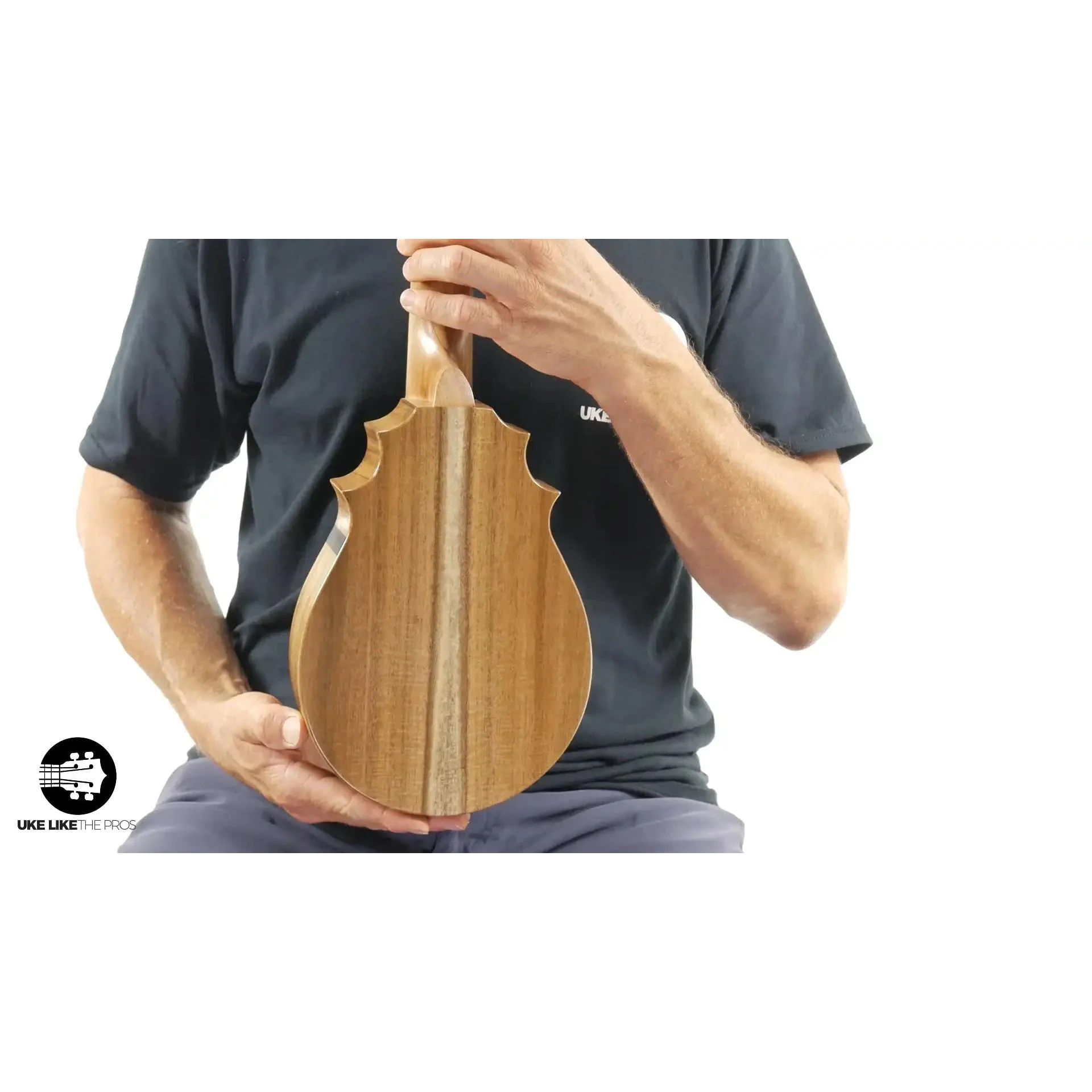 UkeSA Pineapple Sunday Opio Concert Ukulele Acacia "White Fang" - Image 2