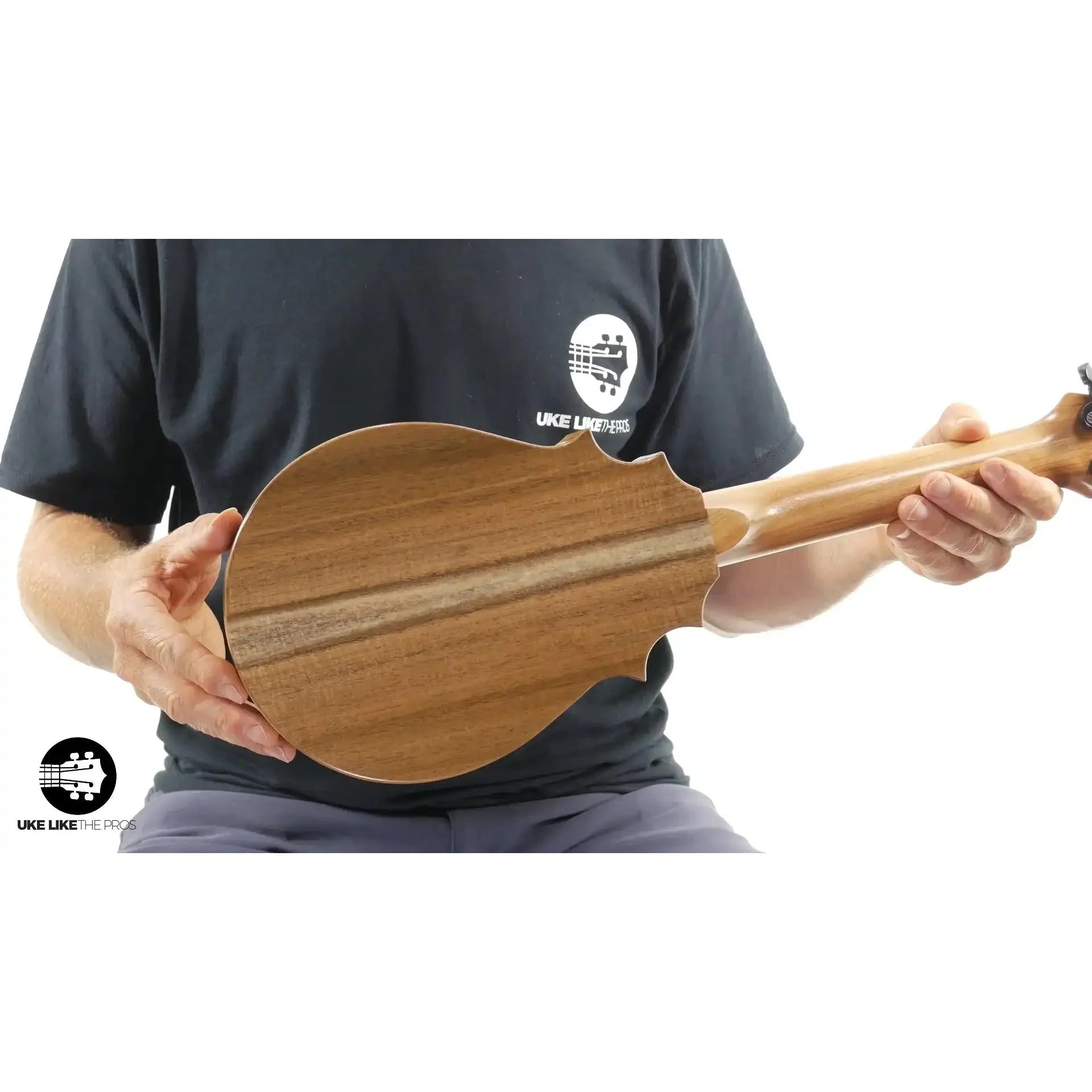 UkeSA Pineapple Sunday Opio Concert Ukulele Acacia "White Fang" - Image 4