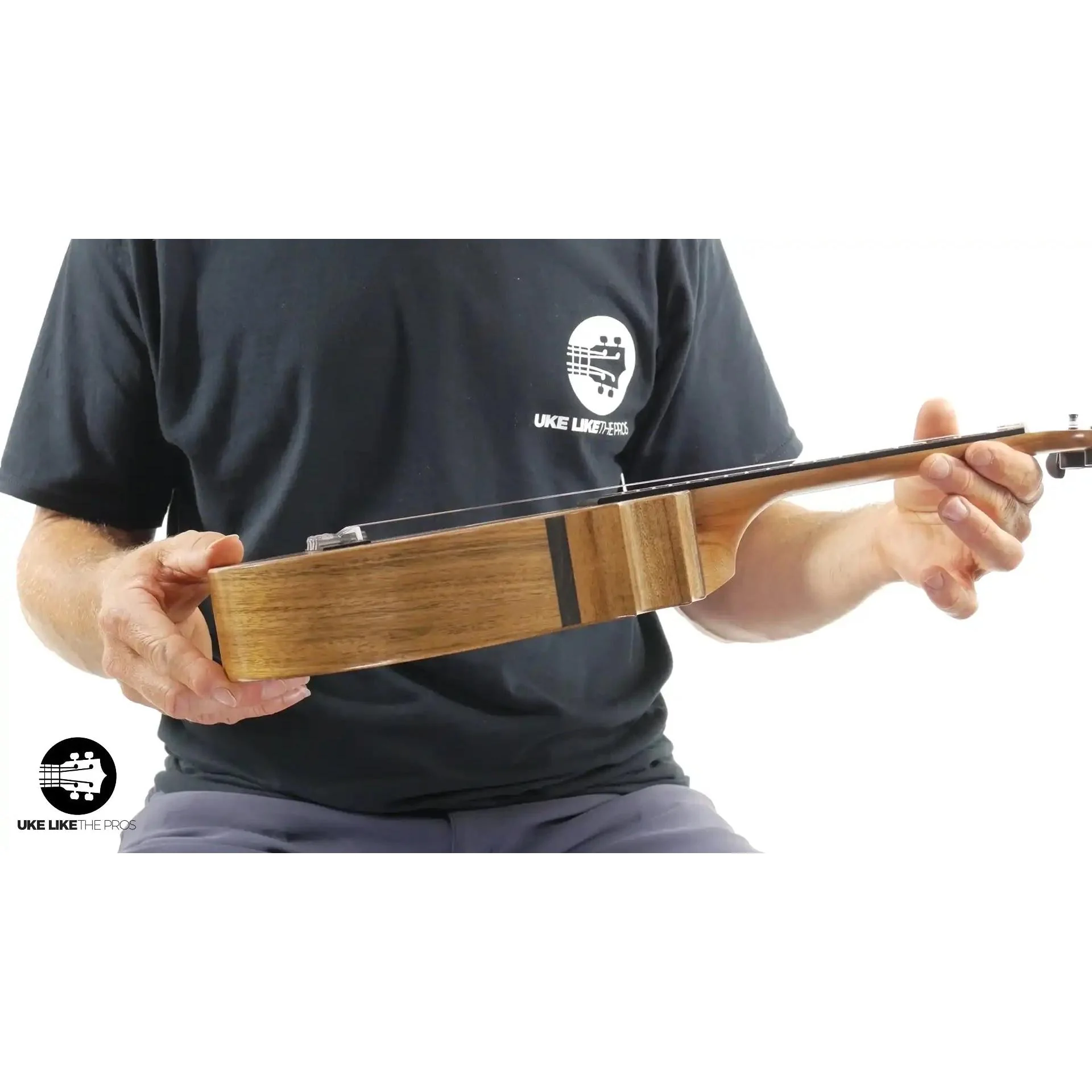 UkeSA Pineapple Sunday Opio Concert Ukulele Acacia "White Fang" - Image 9