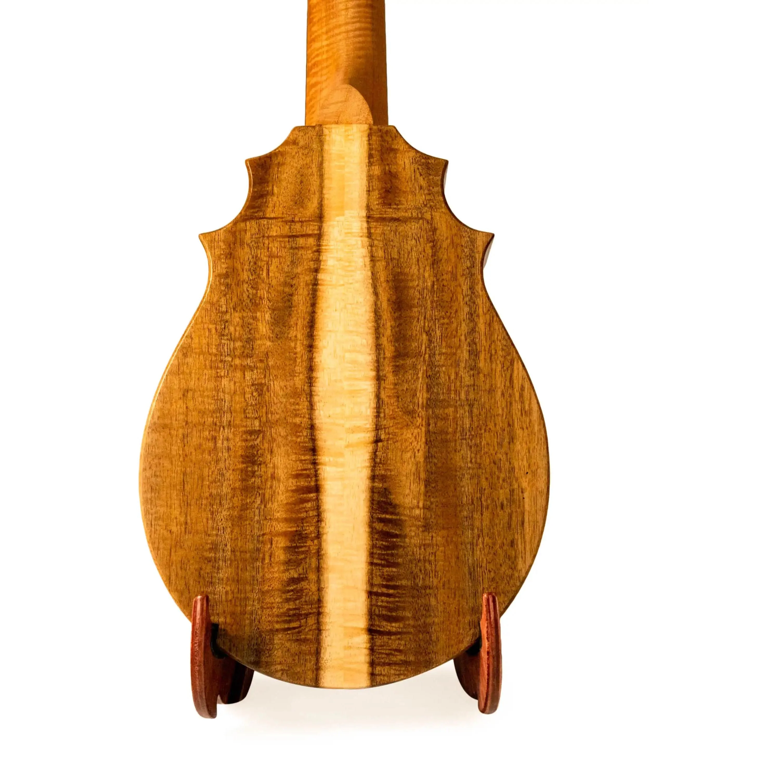 UkeSA Pineapple Sunday Opio Concert Ukulele Solid Acacia "Aurelius" by Pops KoAloha (DISCOUNTED $387) - Image 4