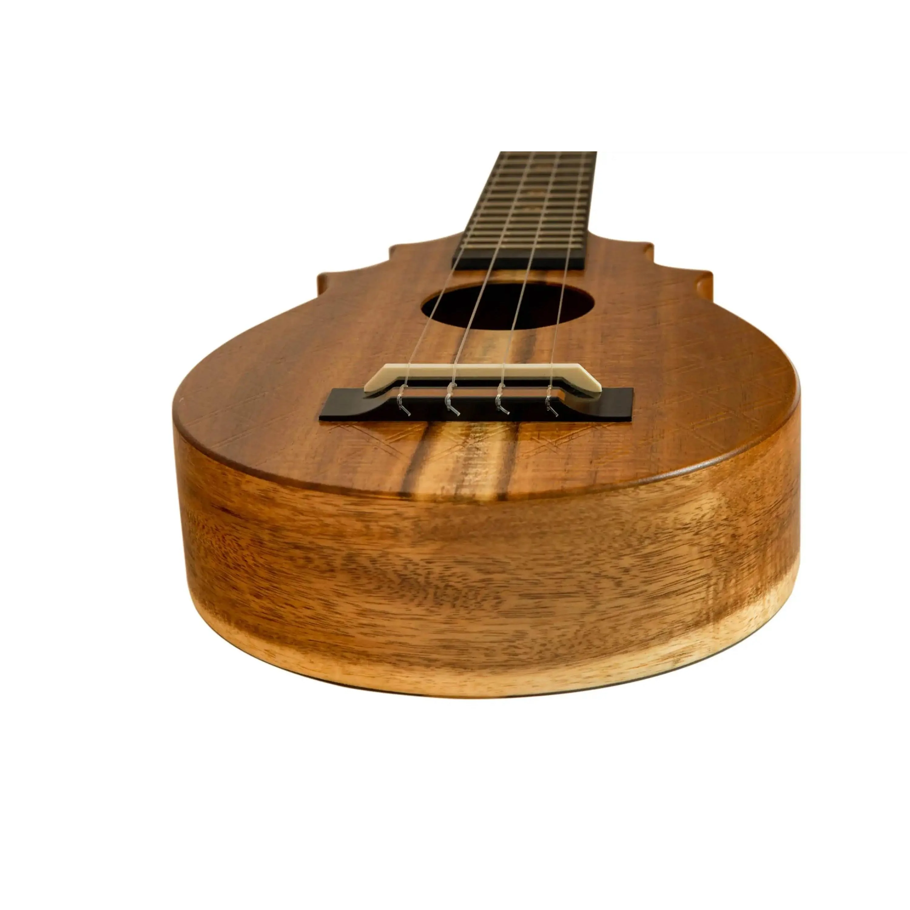 UkeSA Pineapple Sunday Opio Concert Ukulele Solid Acacia "Aurelius" by Pops KoAloha (DISCOUNTED $387) - Image 9