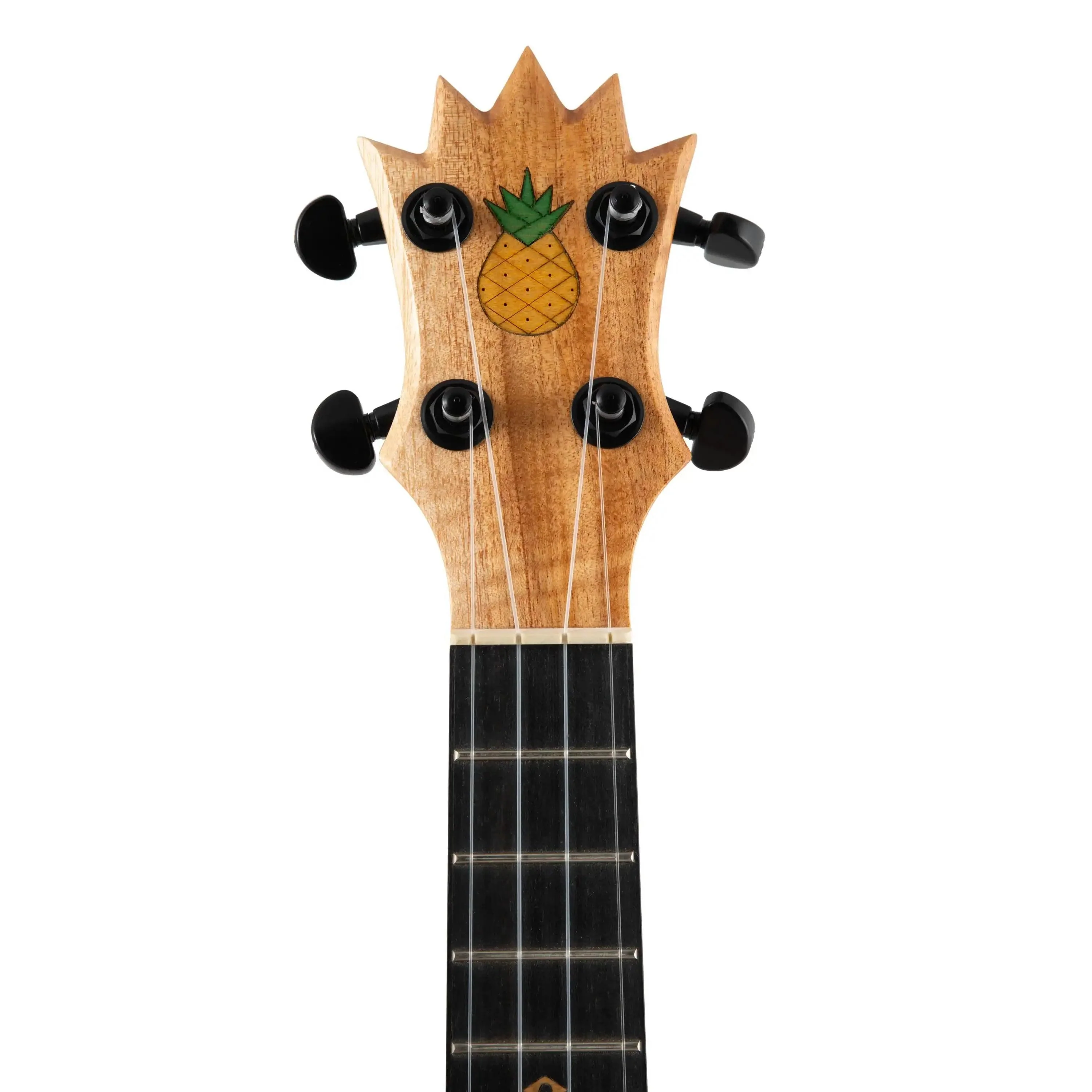 UkeSA Pineapple Sunday Opio Concert Ukulele Solid Acacia "Edward III" by Pops KoAloha (DISCOUNTED $387) - Image 5