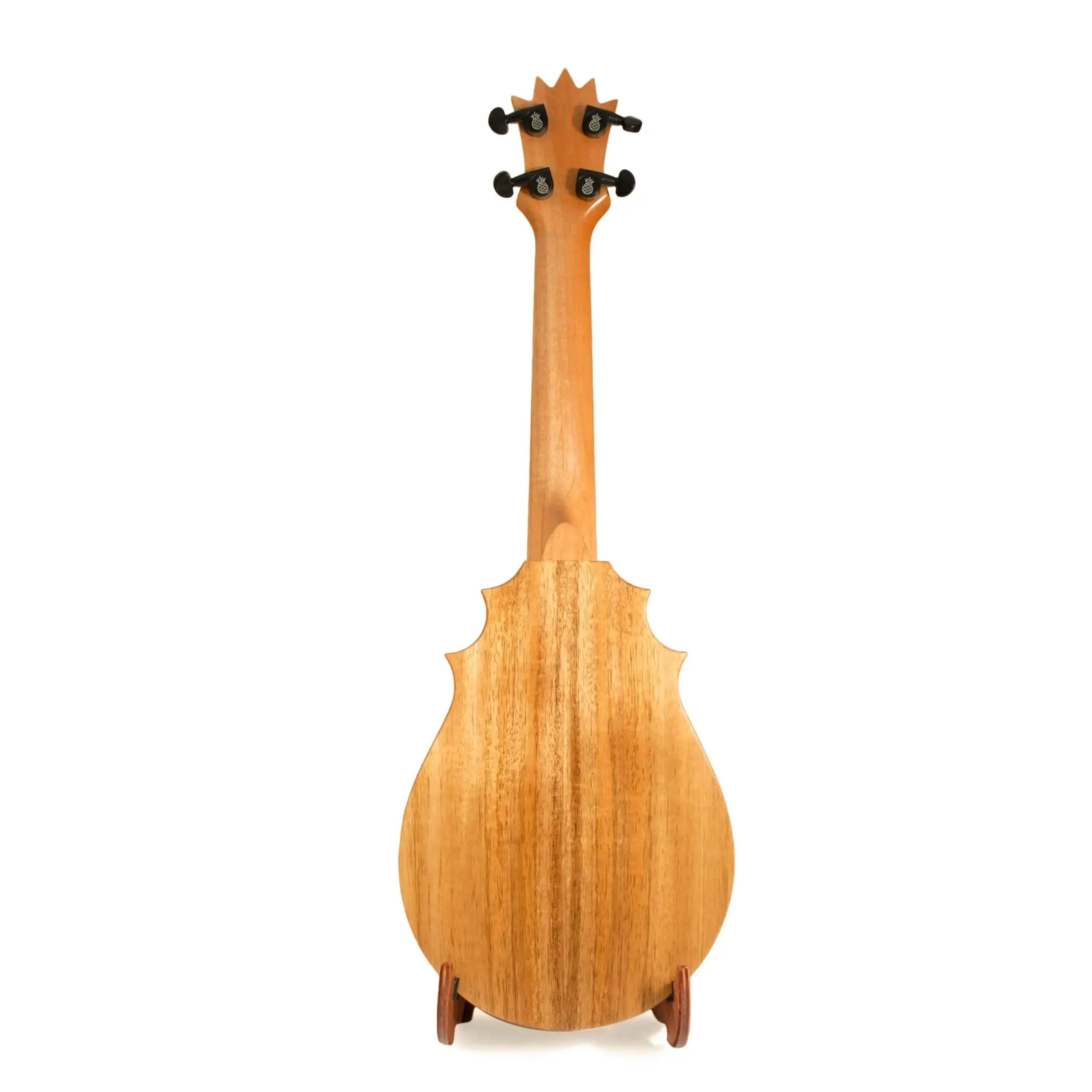 UkeSA Pineapple Sunday Opio Concert Ukulele Solid Acacia "Alexander the Great" by Pops KoAloha (DISCOUNTED $387) - Image 4
