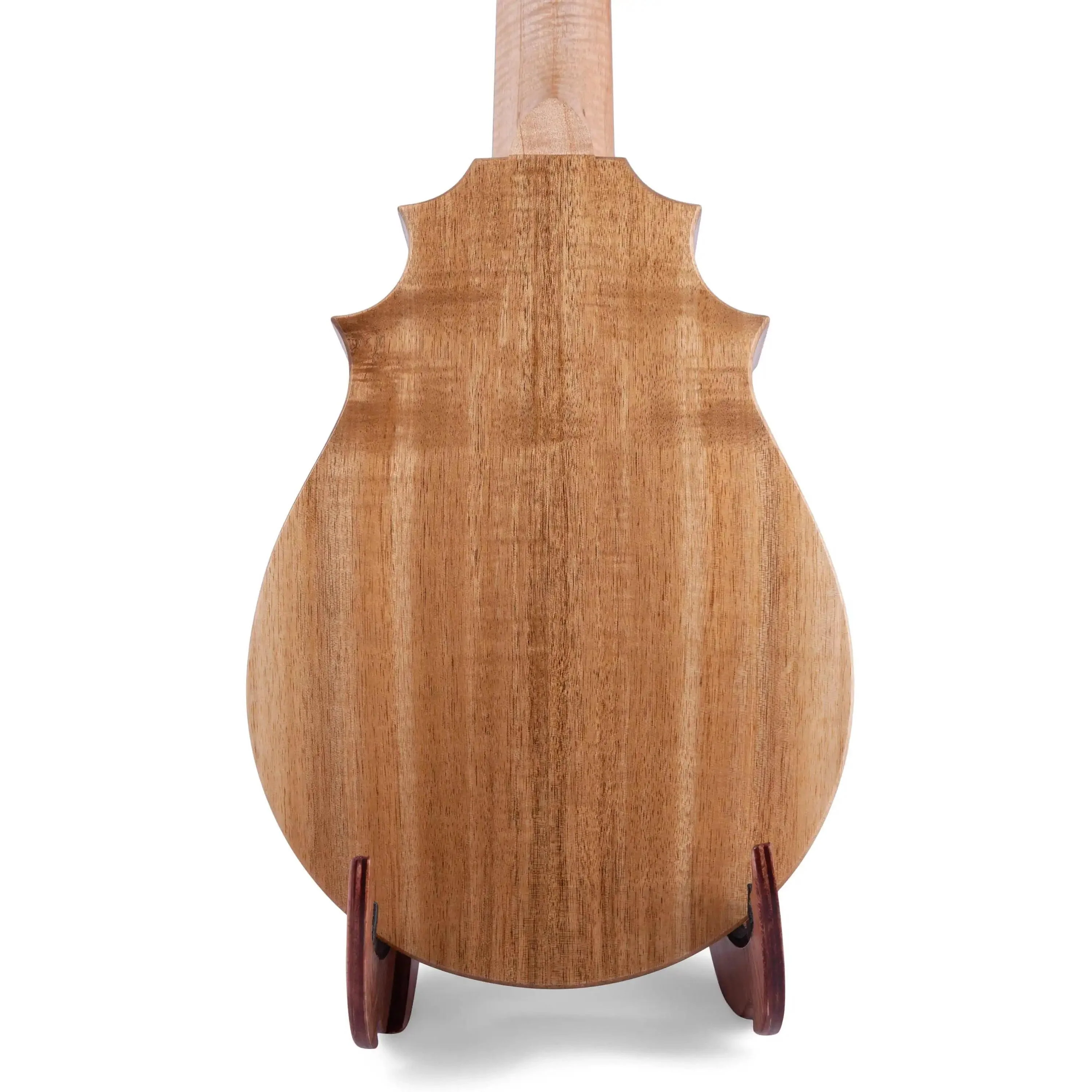 UkeSA Pineapple Sunday Opio Concert Ukulele Solid Acacia "Caesar" by Pops KoAloha (DISCOUNTED $387) - Image 4