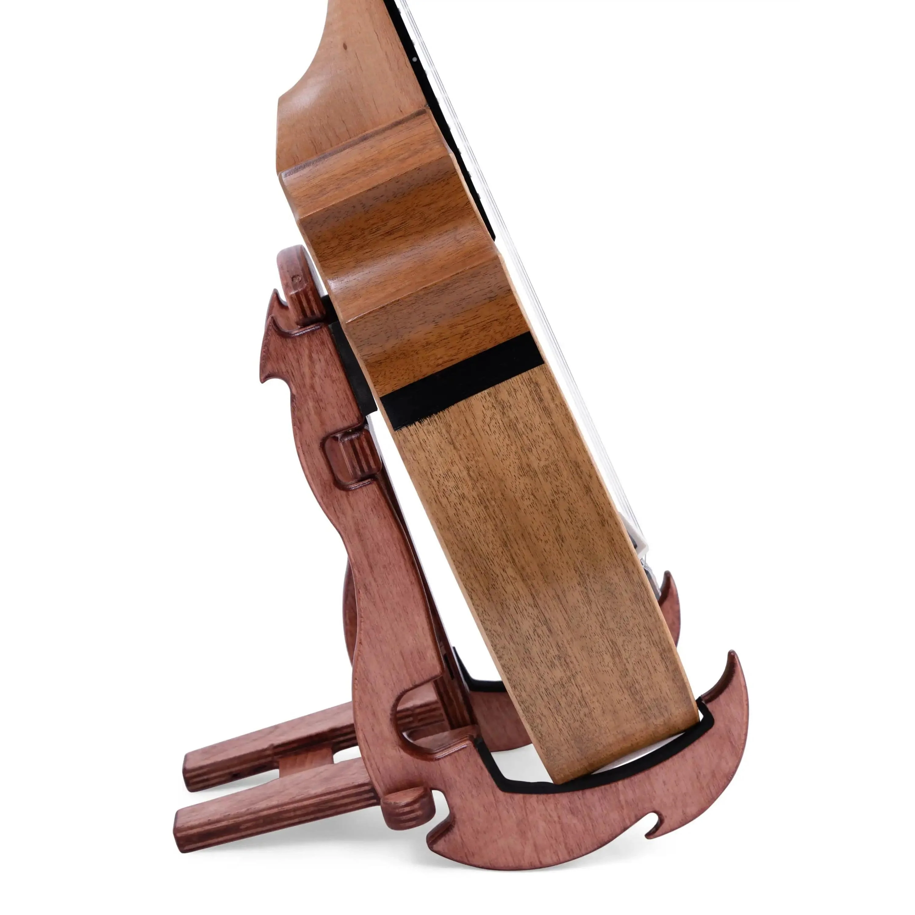 UkeSA Pineapple Sunday Opio Concert Ukulele Solid Acacia "Caesar" by Pops KoAloha (DISCOUNTED $387) - Image 5
