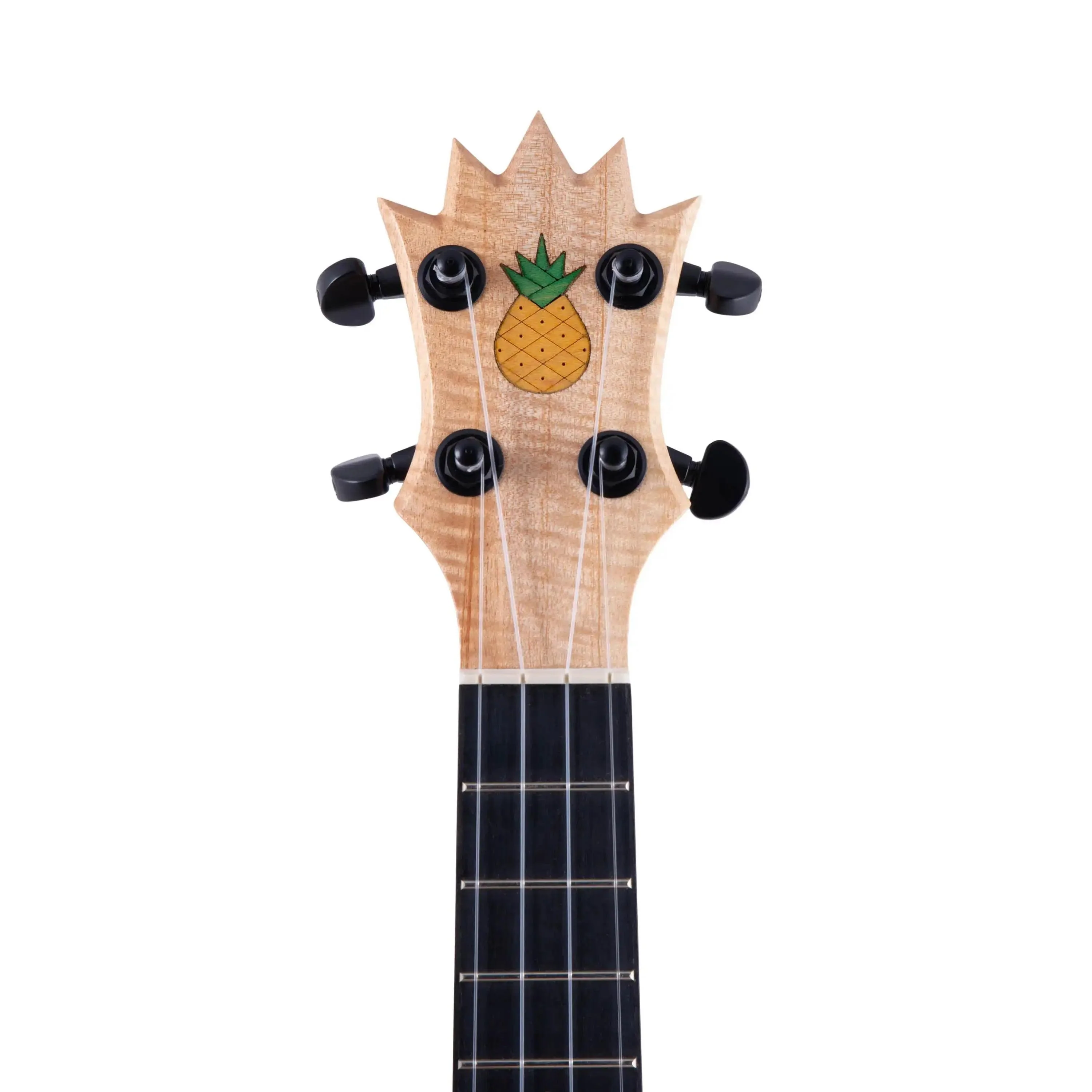 UkeSA Pineapple Sunday Opio Concert Ukulele Solid Acacia "Caesar" by Pops KoAloha (DISCOUNTED $387) - Image 8