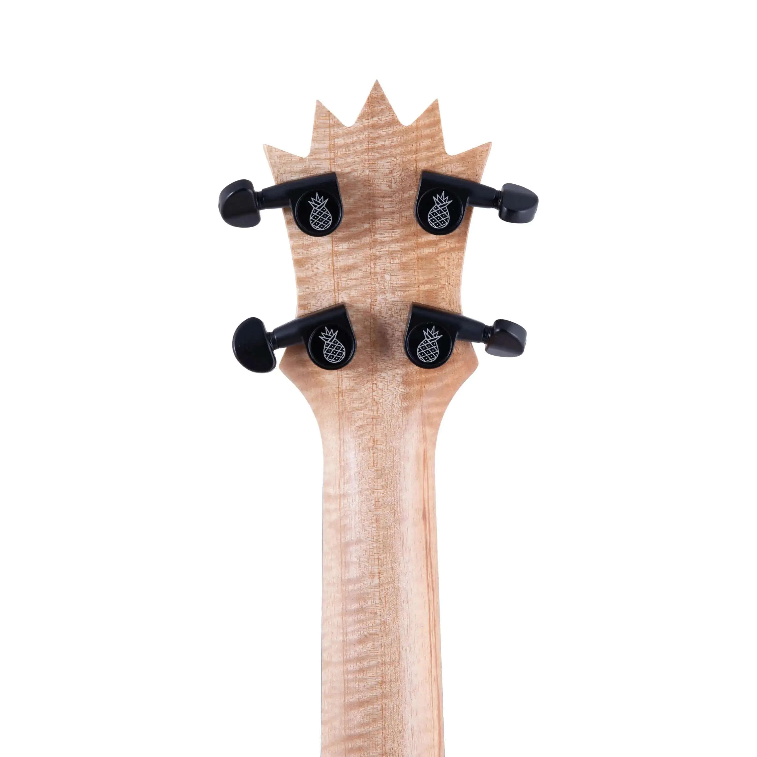 UkeSA Pineapple Sunday Opio Concert Ukulele Solid Acacia "Caesar" by Pops KoAloha (DISCOUNTED $387) - Image 9