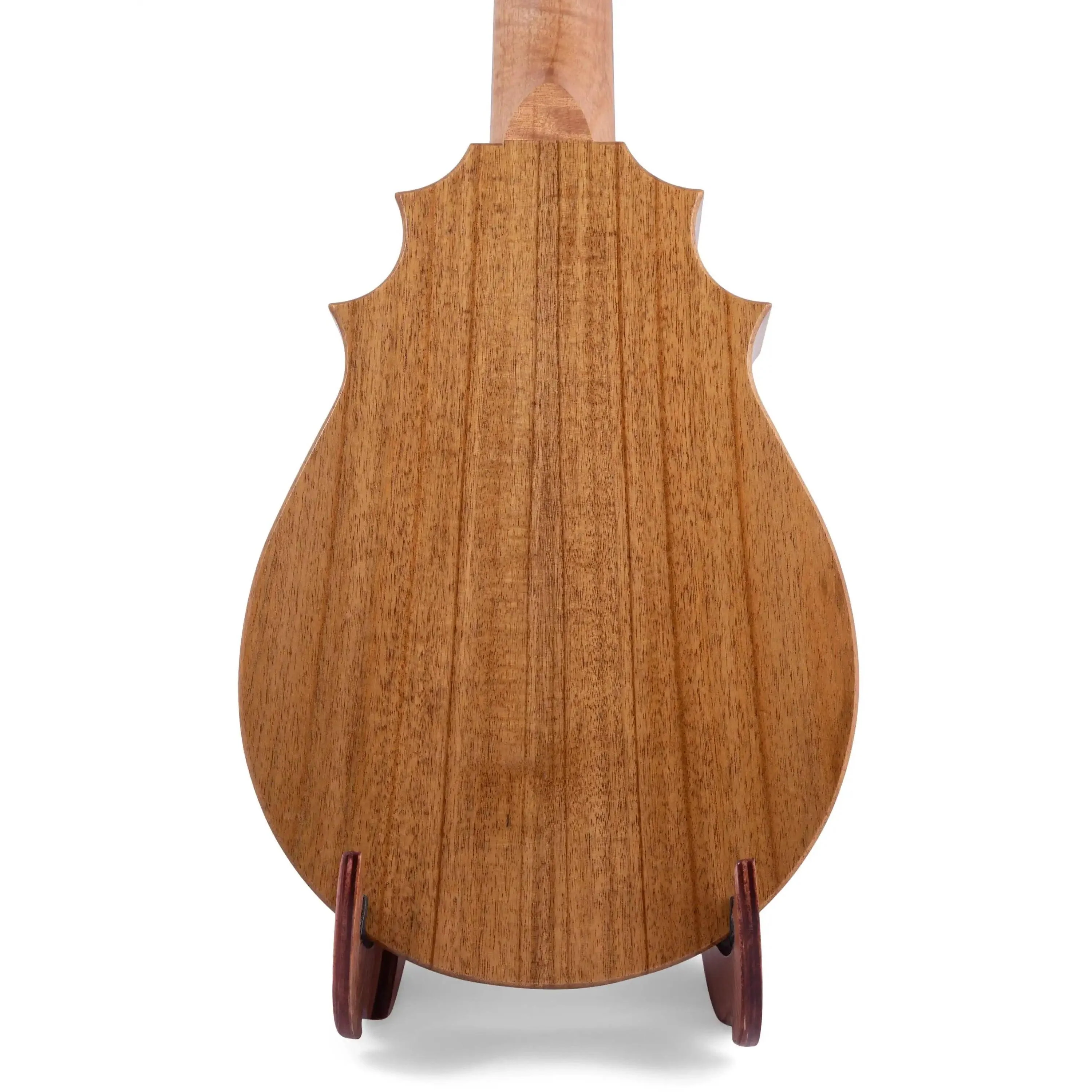 UkeSA Pineapple Sunday Opio Concert Ukulele Solid Acacia "Charlemagne" by Pops KoAloha (DISCOUNTED $387) - Image 4