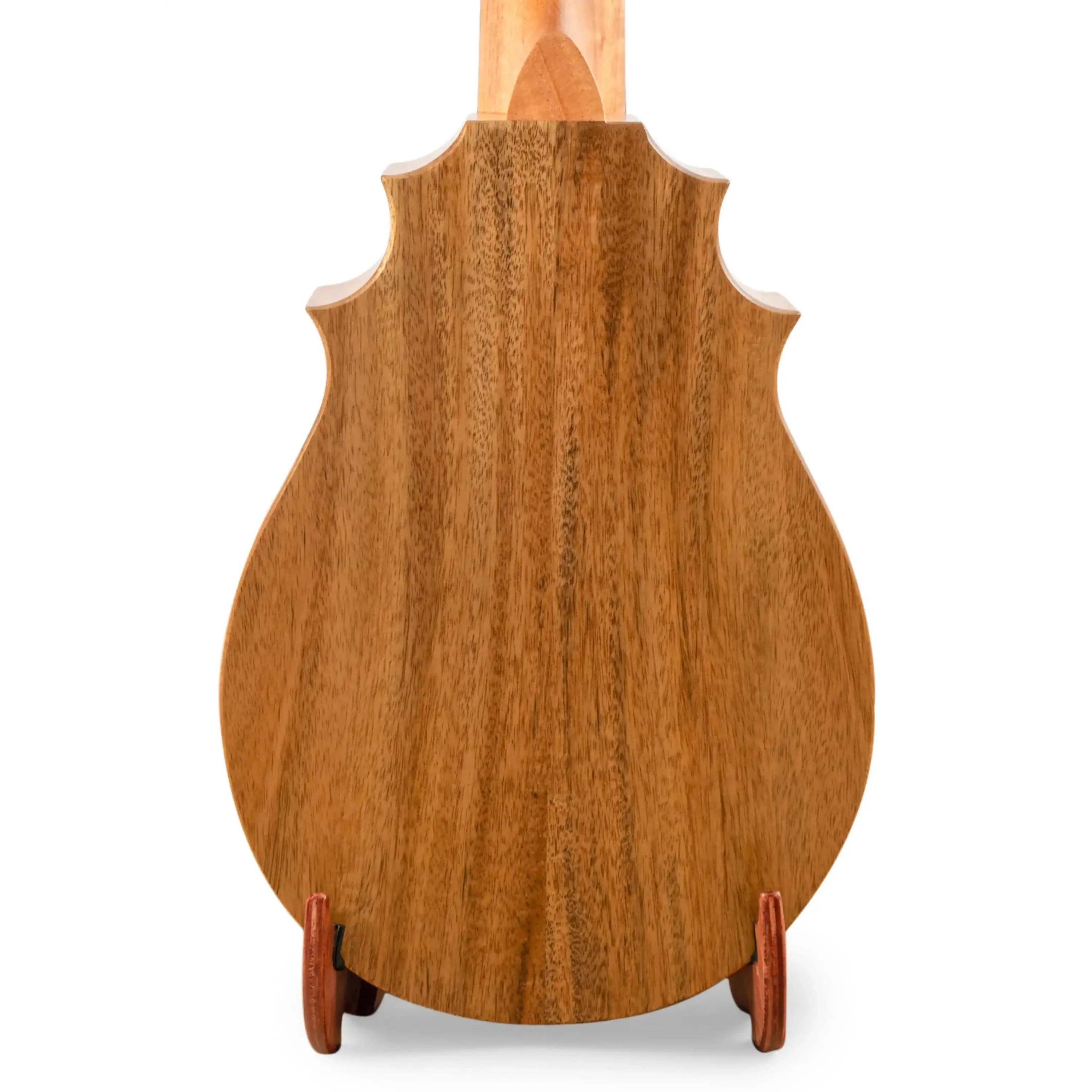 UkeSA Pineapple Sunday Opio Concert Ukulele Solid Acacia "Charles I" by Pops KoAloha (DISCOUNTED $387) - Image 2