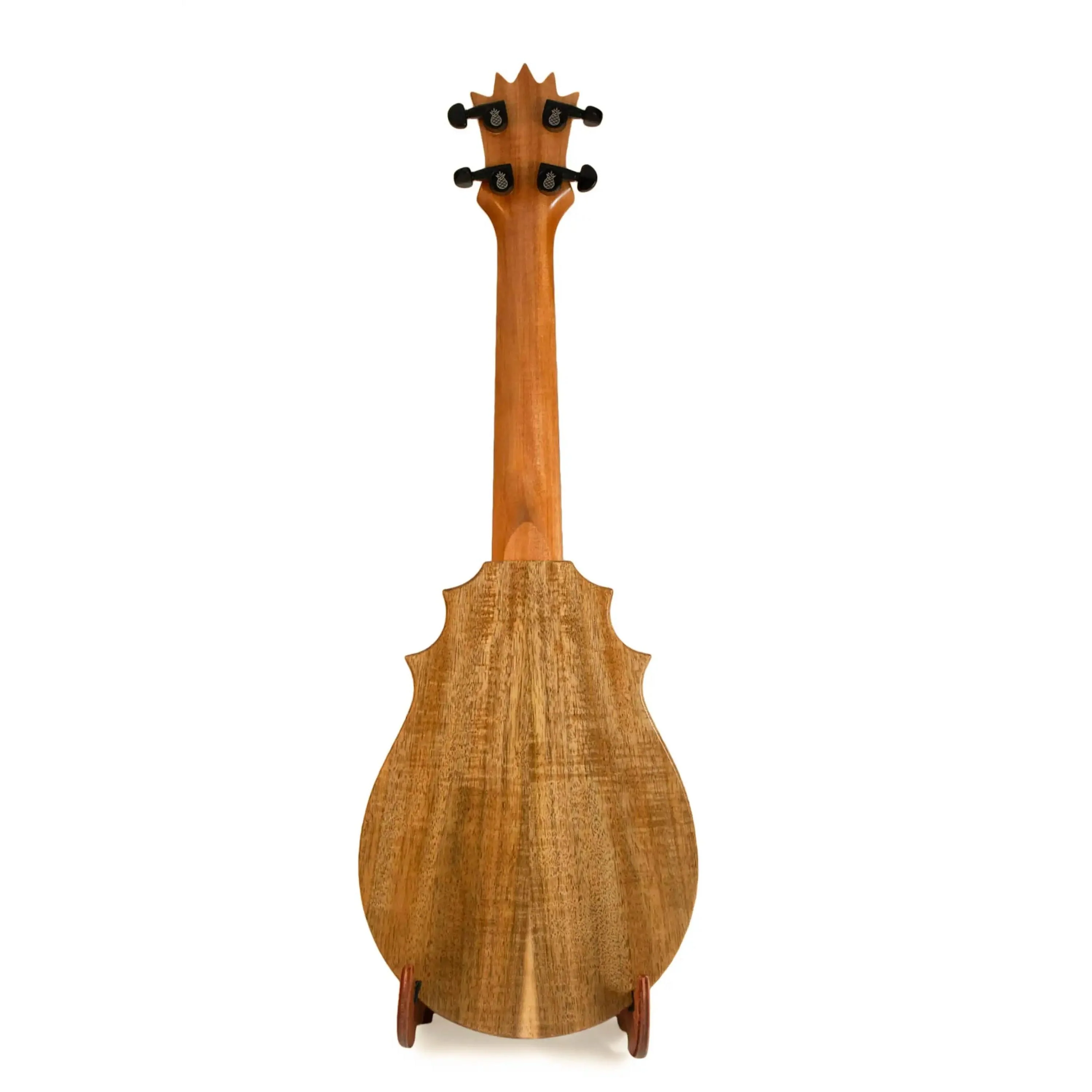 UkeSA Pineapple Sunday Opio Concert Ukulele Solid Acacia "Ferdinand" by Pops KoAloha (DISCOUNTED $387) - Image 2