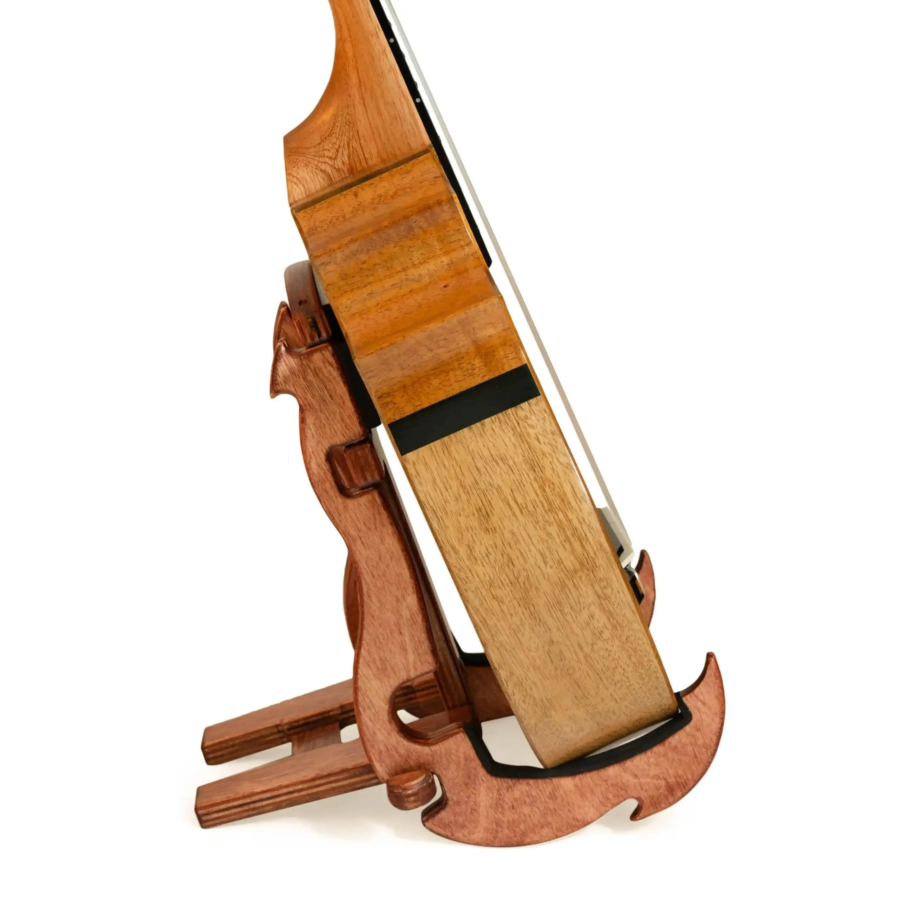UkeSA Pineapple Sunday Opio Concert Ukulele Solid Acacia "Ferdinand" by Pops KoAloha (DISCOUNTED $387) - Image 5