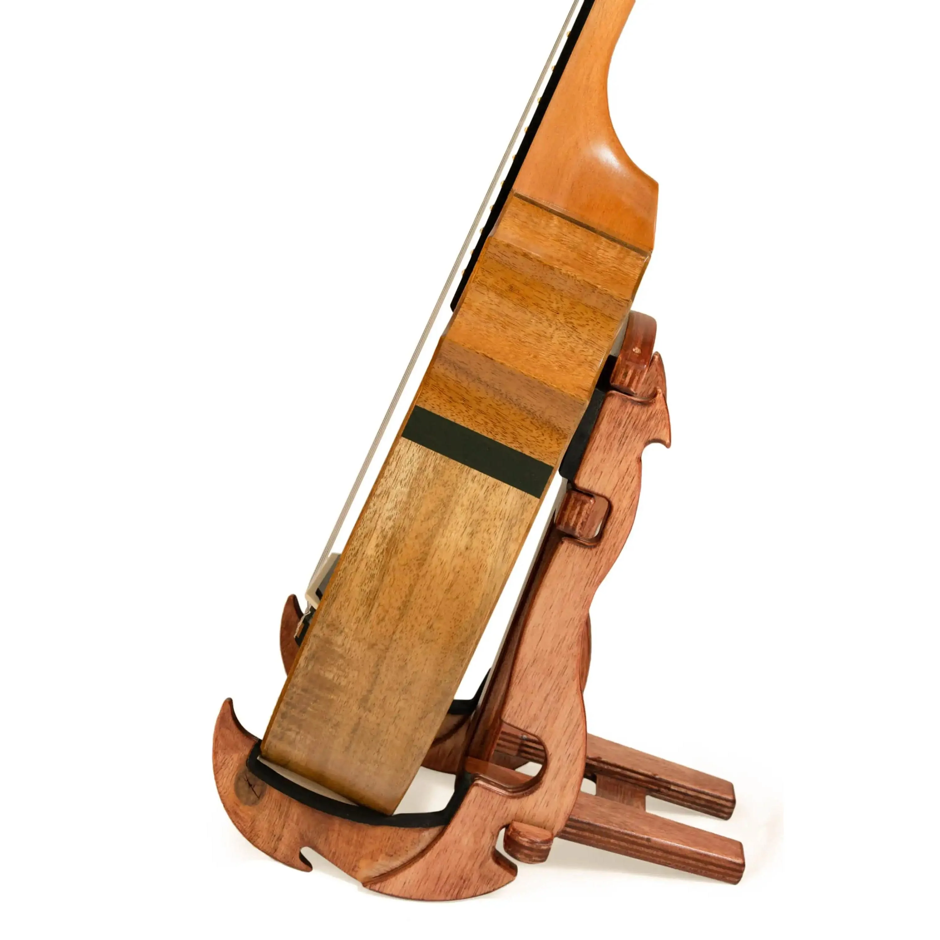 UkeSA Pineapple Sunday Opio Concert Ukulele Solid Acacia "Ferdinand" by Pops KoAloha (DISCOUNTED $387) - Image 6
