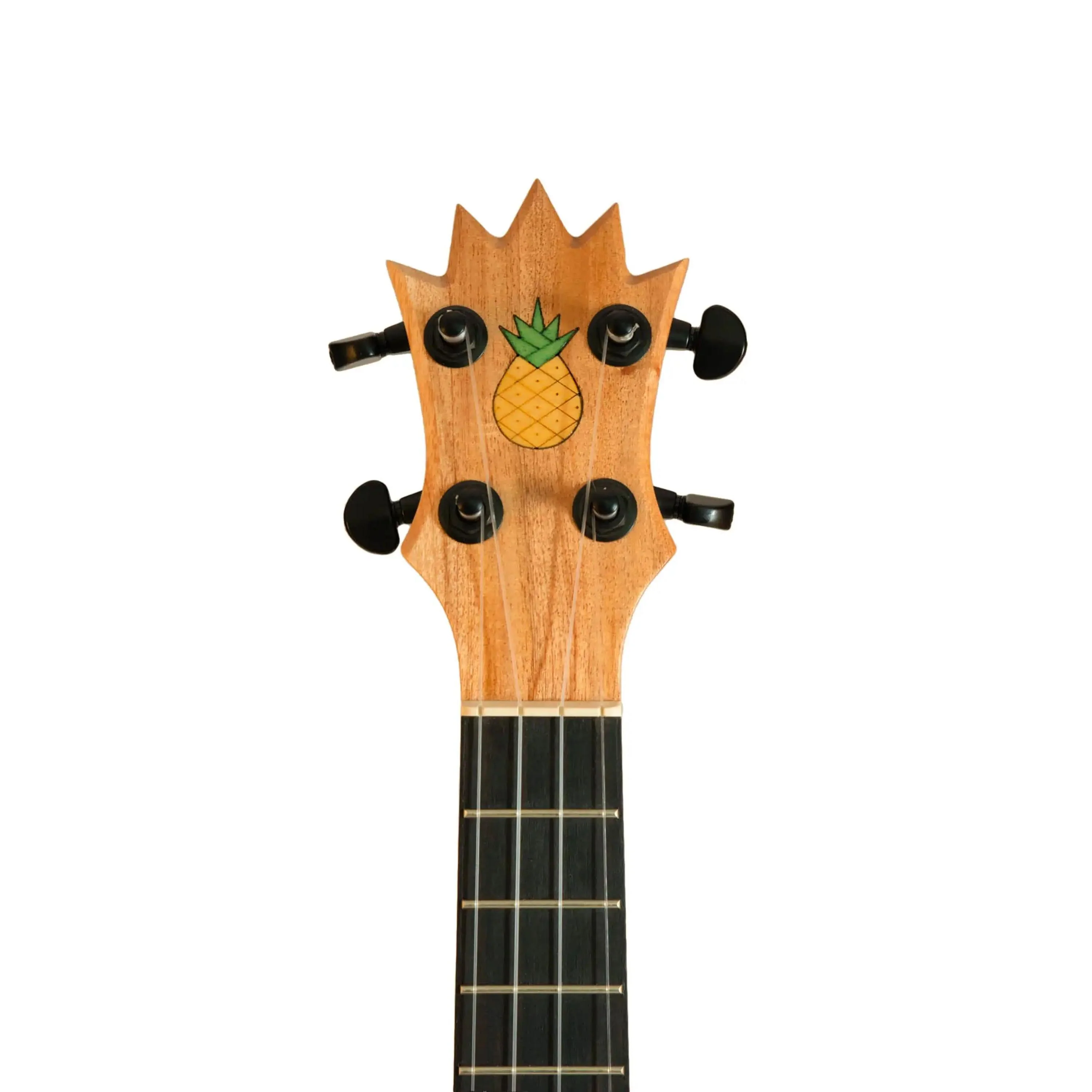 UkeSA Pineapple Sunday Opio Concert Ukulele Solid Acacia "Ferdinand" by Pops KoAloha (DISCOUNTED $387) - Image 8