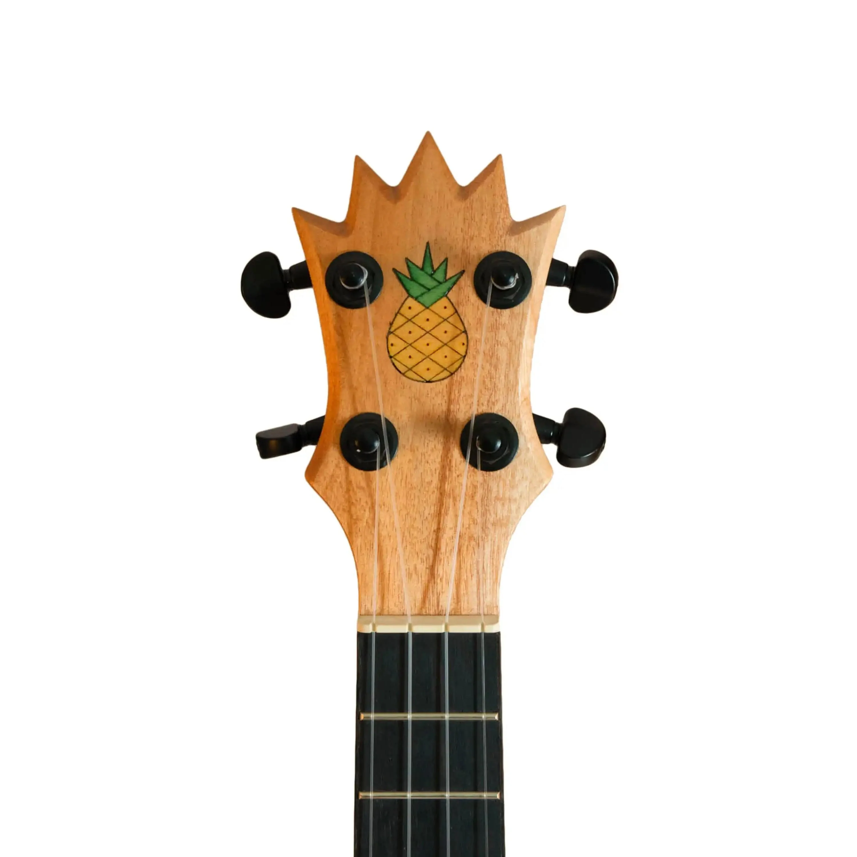UkeSA Pineapple Sunday Opio Concert Ukulele Solid Acacia "King Alfred" by Pops KoAloha (DISCOUNTED $387) - Image 8