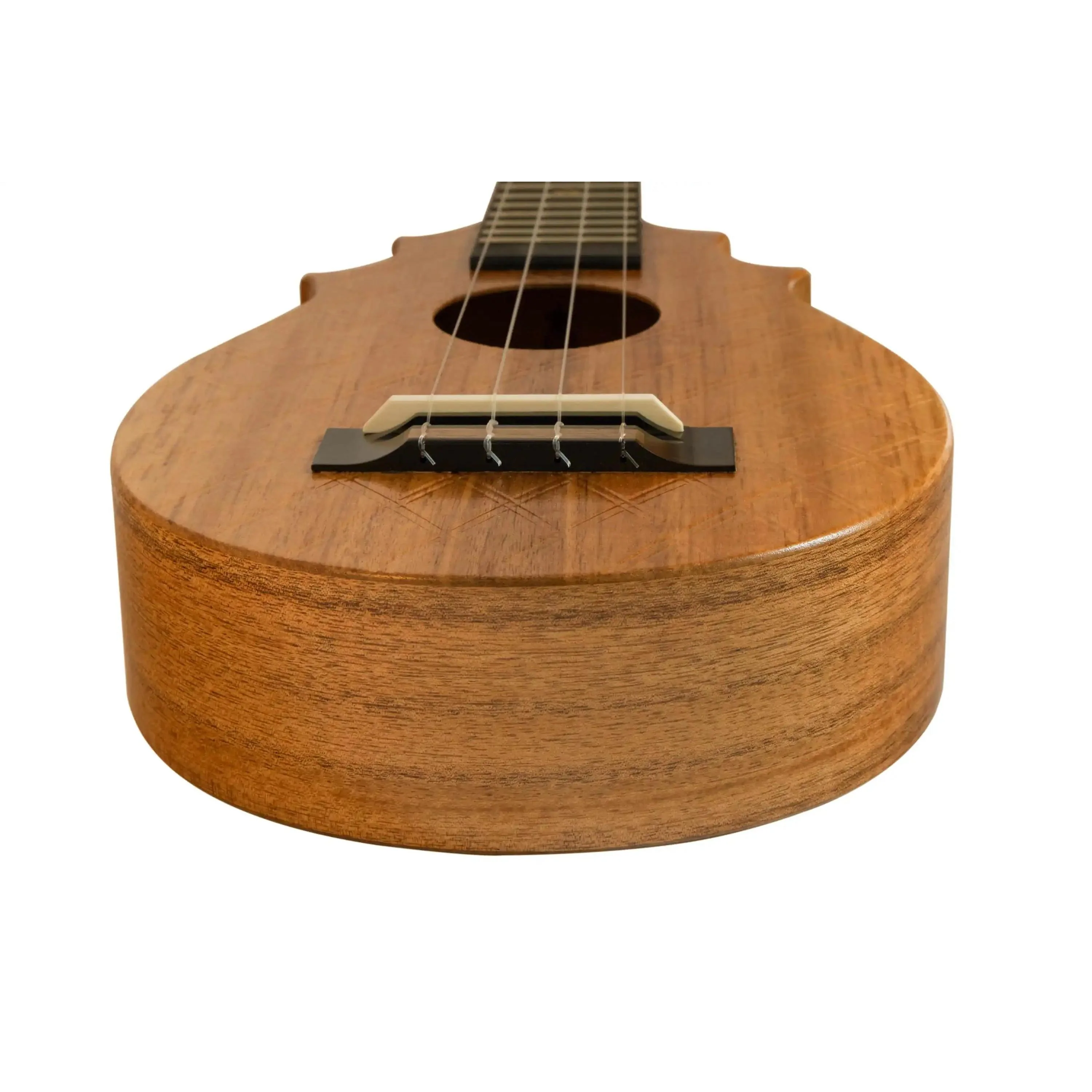 UkeSA Pineapple Sunday Opio Concert Ukulele Solid Acacia "Romeo" by Pops KoAloha (DISCOUNTED $387) - Image 7