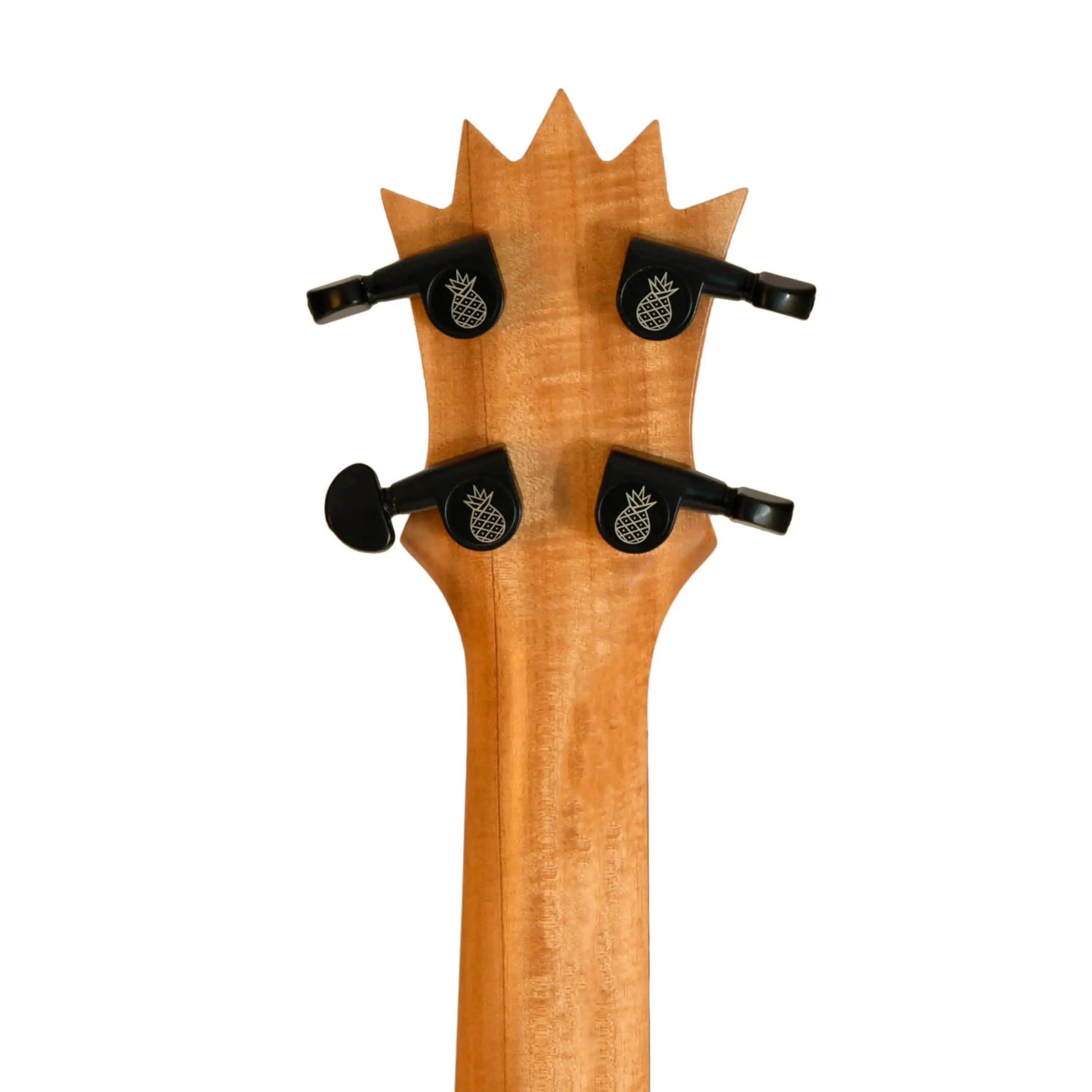 UkeSA Pineapple Sunday Opio Concert Ukulele Solid Acacia "Romeo" by Pops KoAloha (DISCOUNTED $387) - Image 9