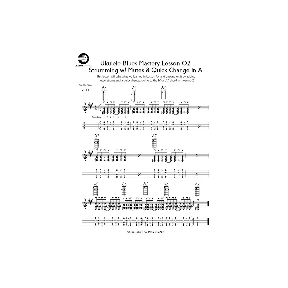 Ukulele Blues Mastery Course - Uke Like The Pros - Image 3