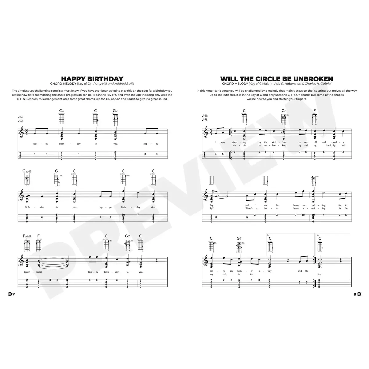 Ukulele Fingerstyle Chord Melody Mastery Book by Terry Carter - Image 2