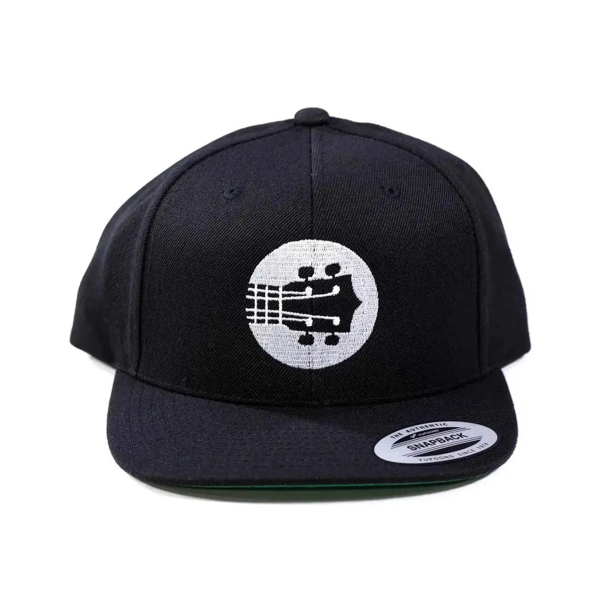 ULTP Snapback Hat Black Hat White Logo