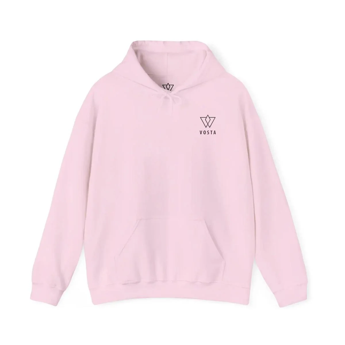 Vosta Hoodie - Black Logo Pullover - Image 5