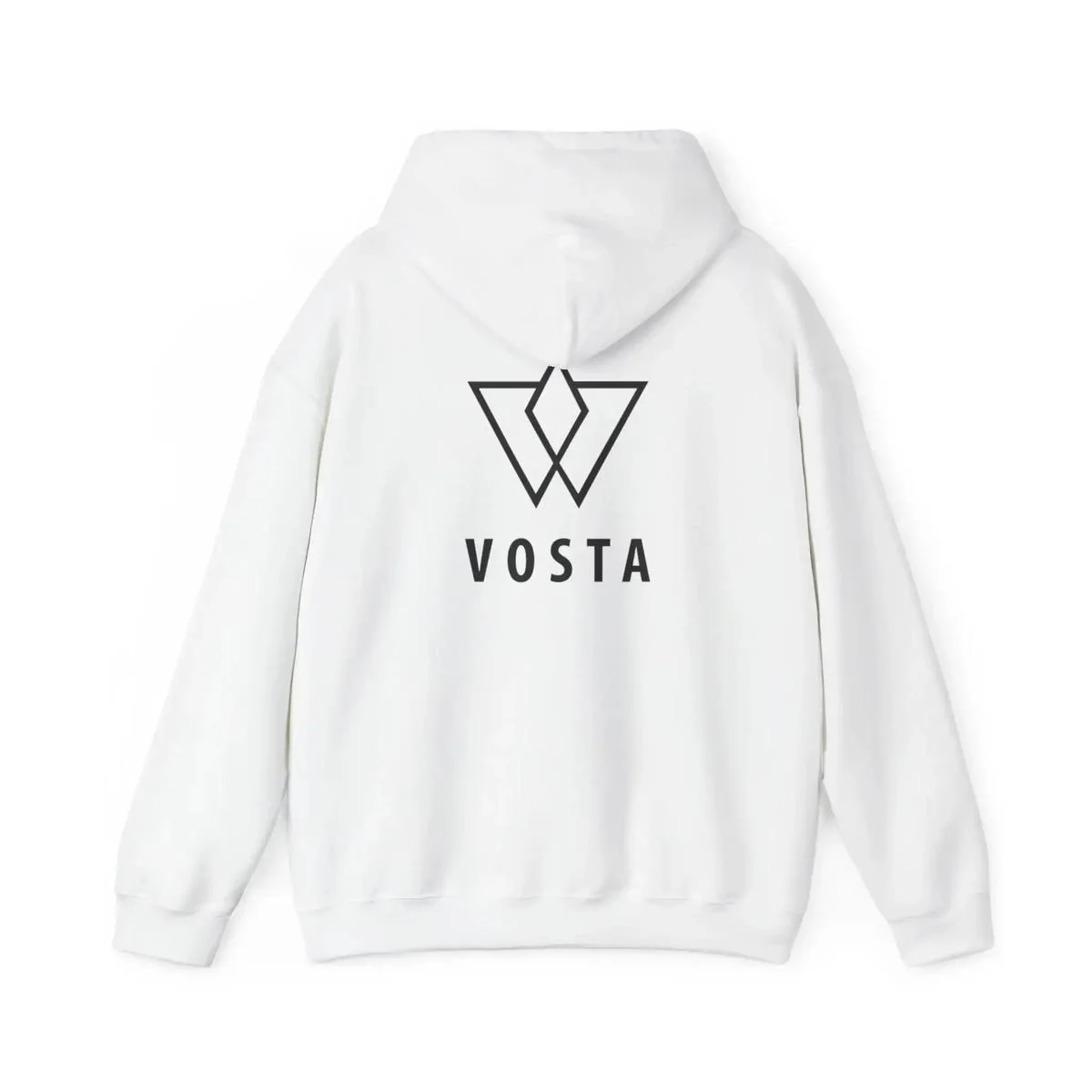 Vosta Hoodie - Black Logo Pullover - Image 7