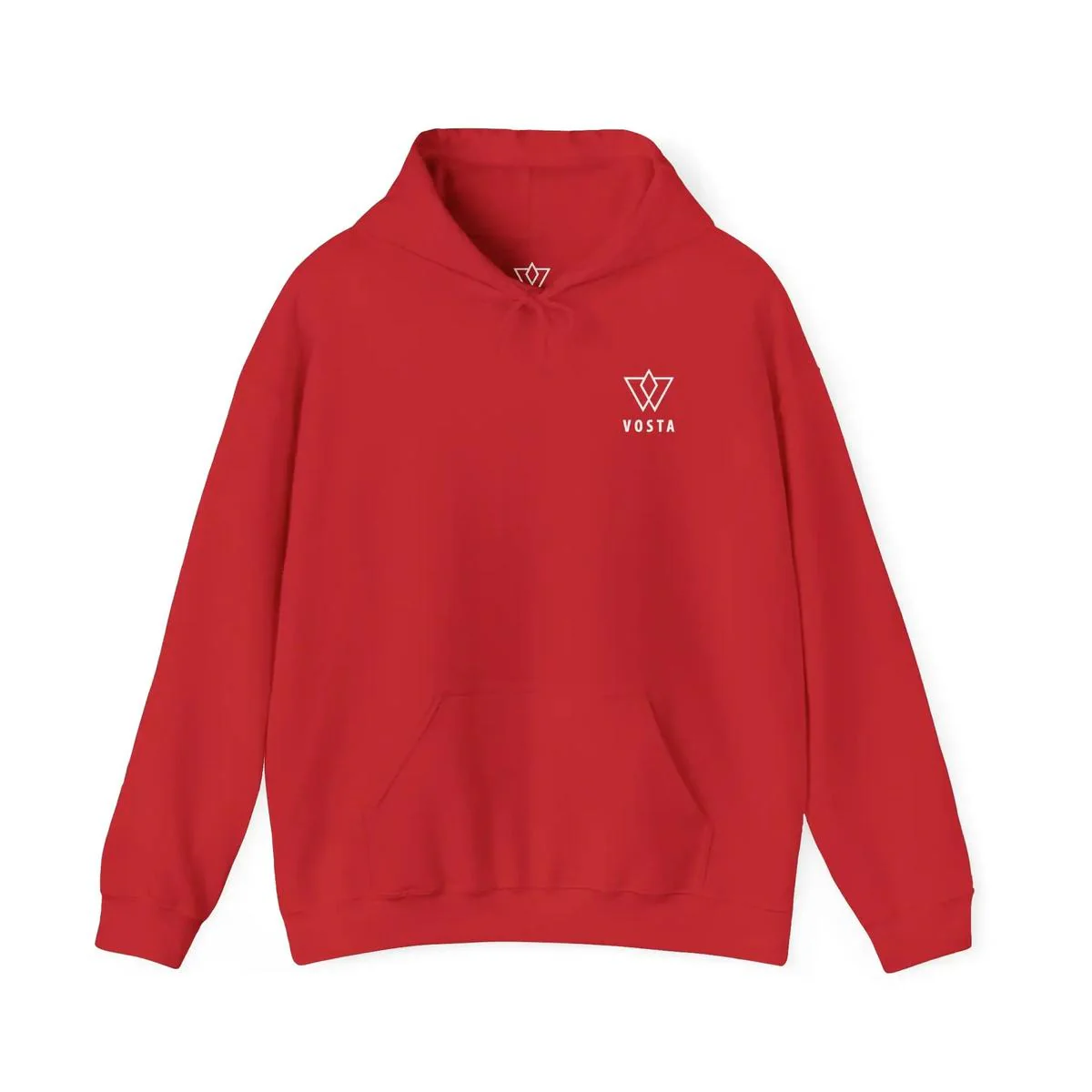 Vosta Hoodie - White Logo Pullover - Image 11