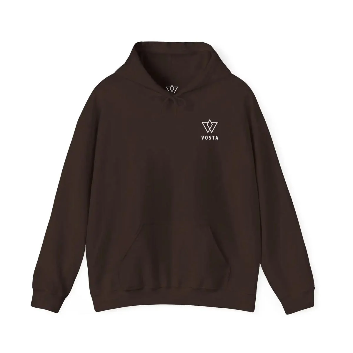 Vosta Hoodie - White Logo Pullover - Image 5