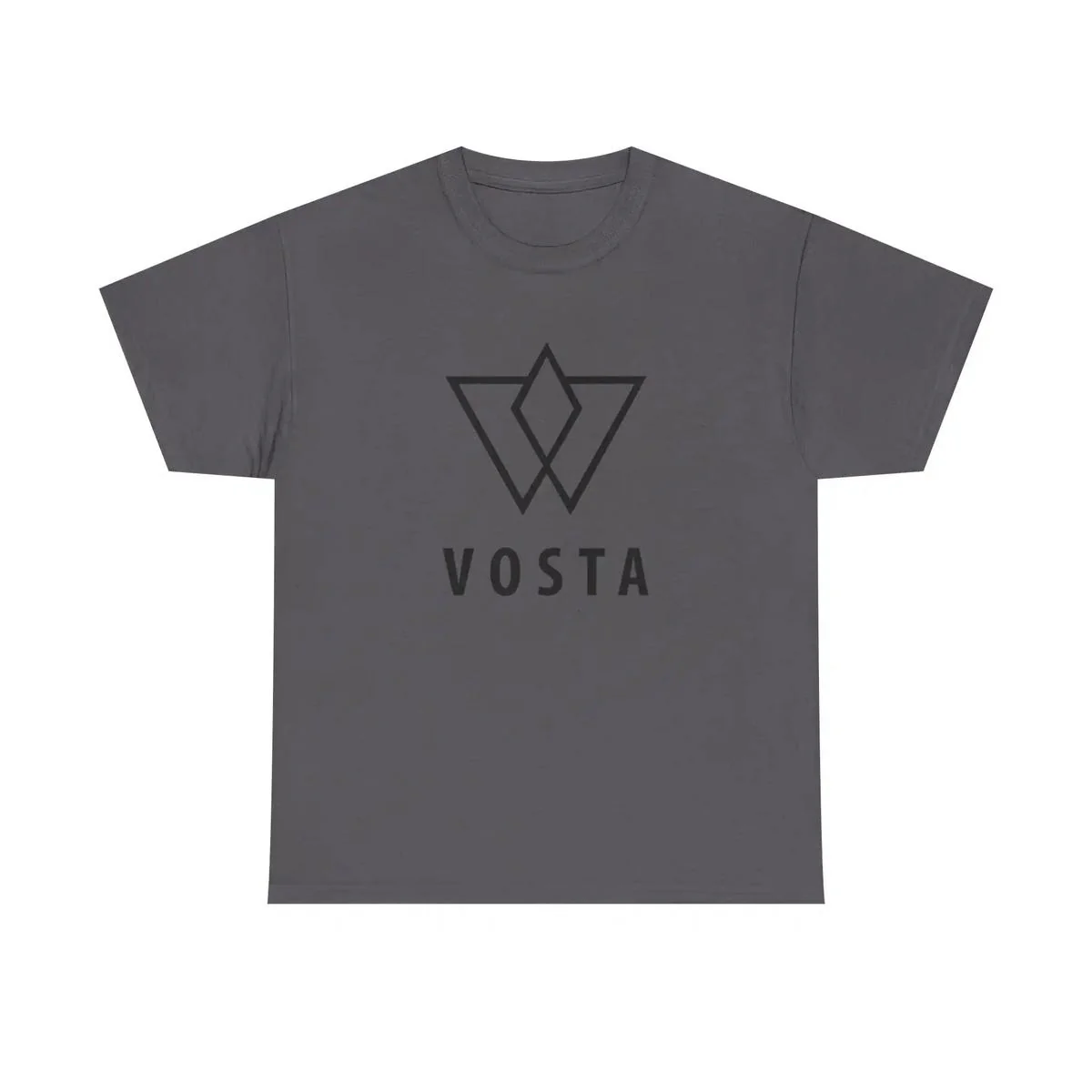 Vosta Minimal Logo T-Shirt - Black Logo - Image 12