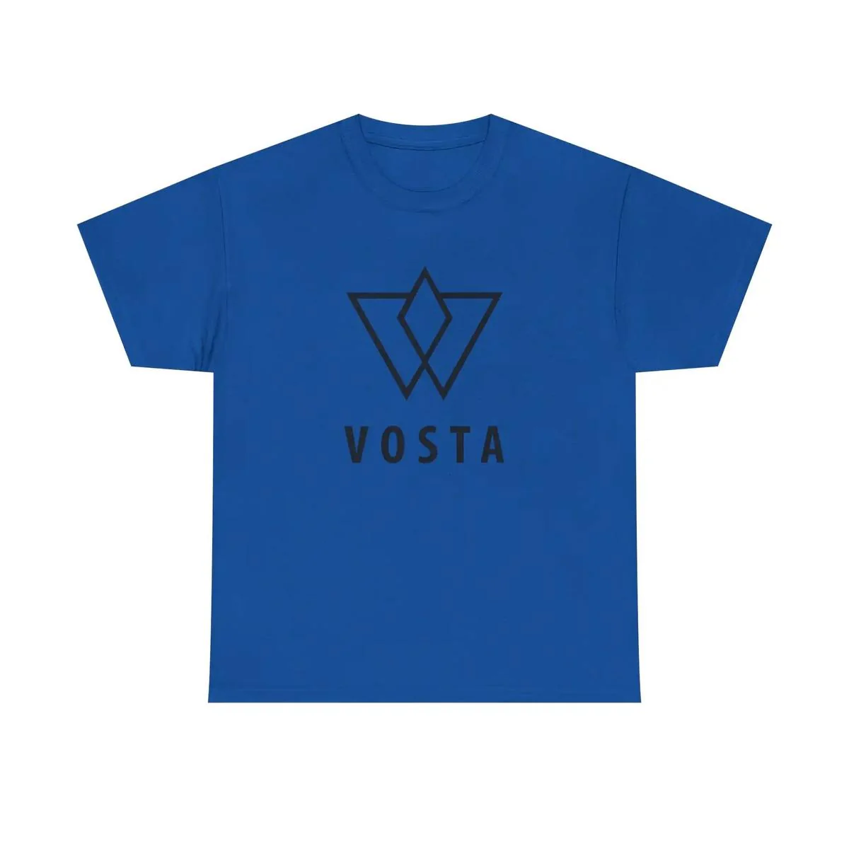 Vosta Minimal Logo T-Shirt - Black Logo - Image 13
