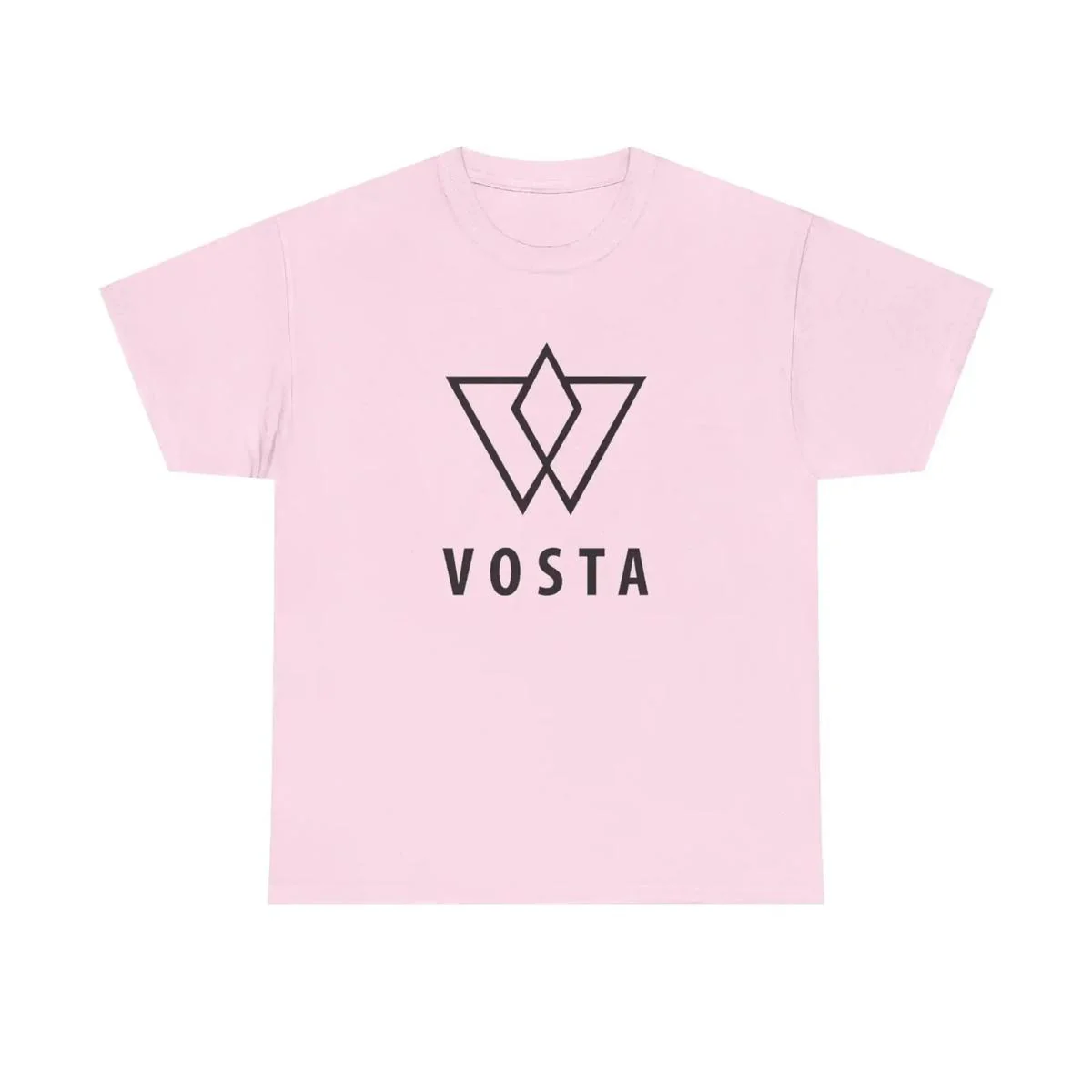 Vosta Minimal Logo T-Shirt - Black Logo - Image 16